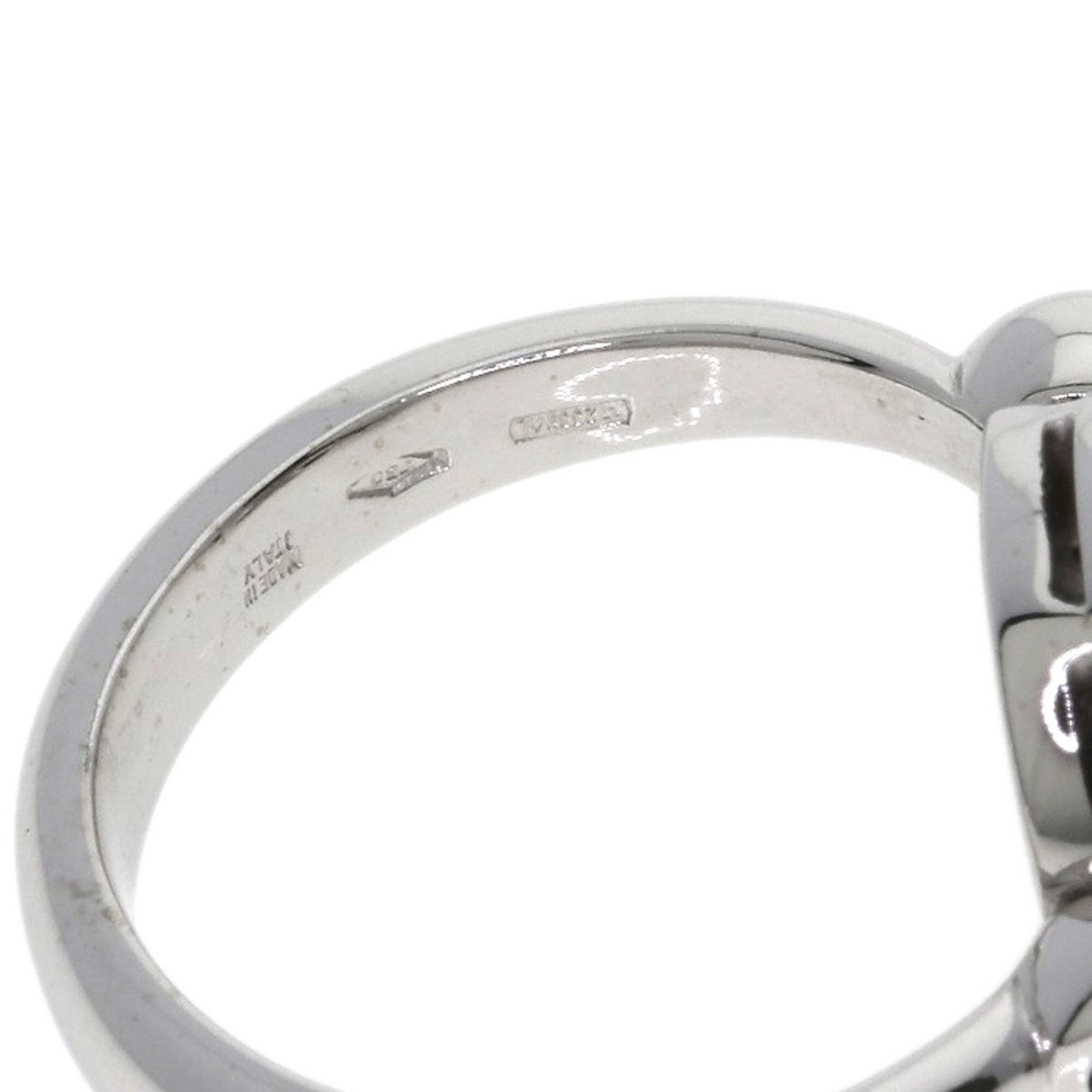 Bvlgari Bvlgari Bvlgari White Gold (18K) Band Ring (Pre-Owned)