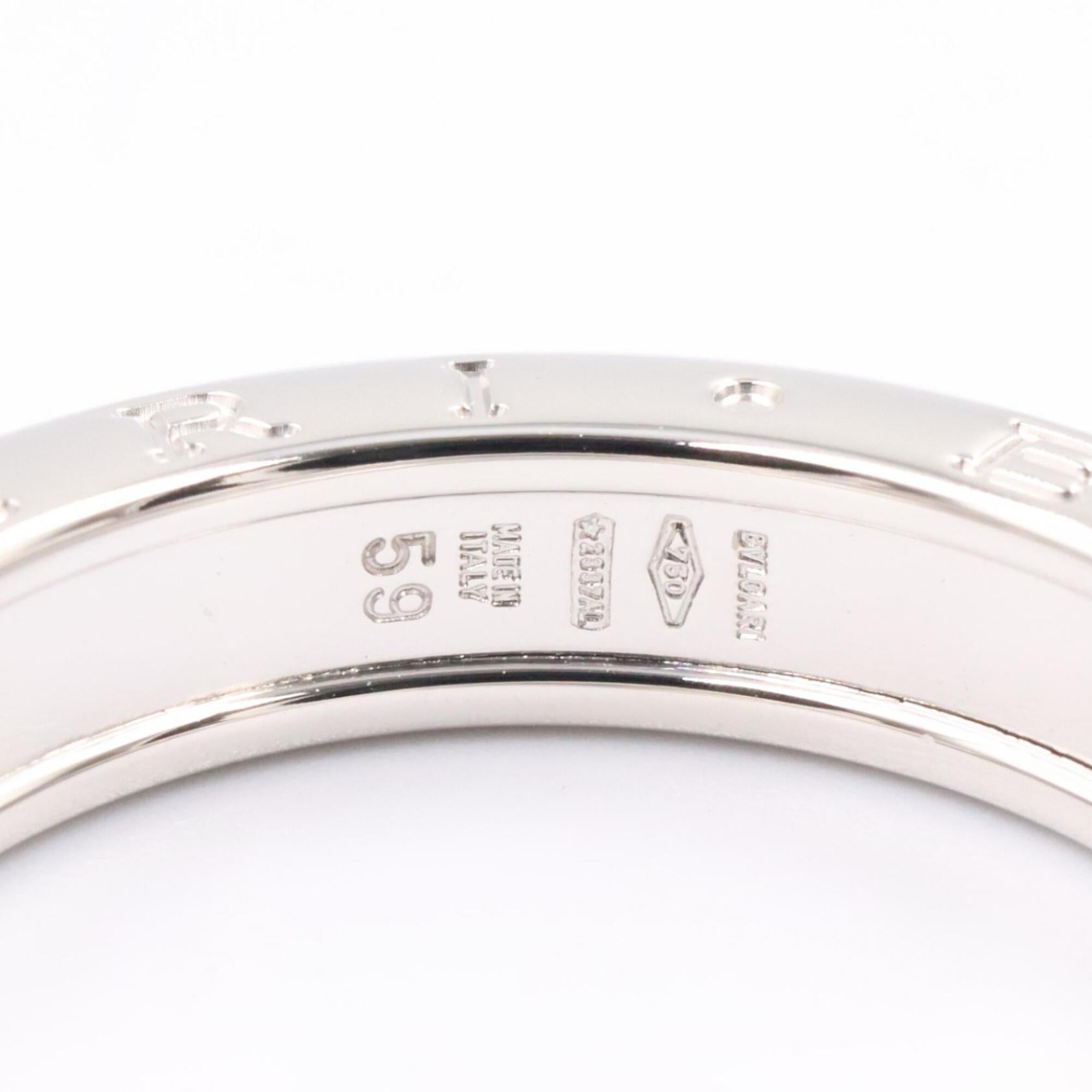 Bvlgari White Gold White Gold (18K) Band Ring (Pre-Owned)