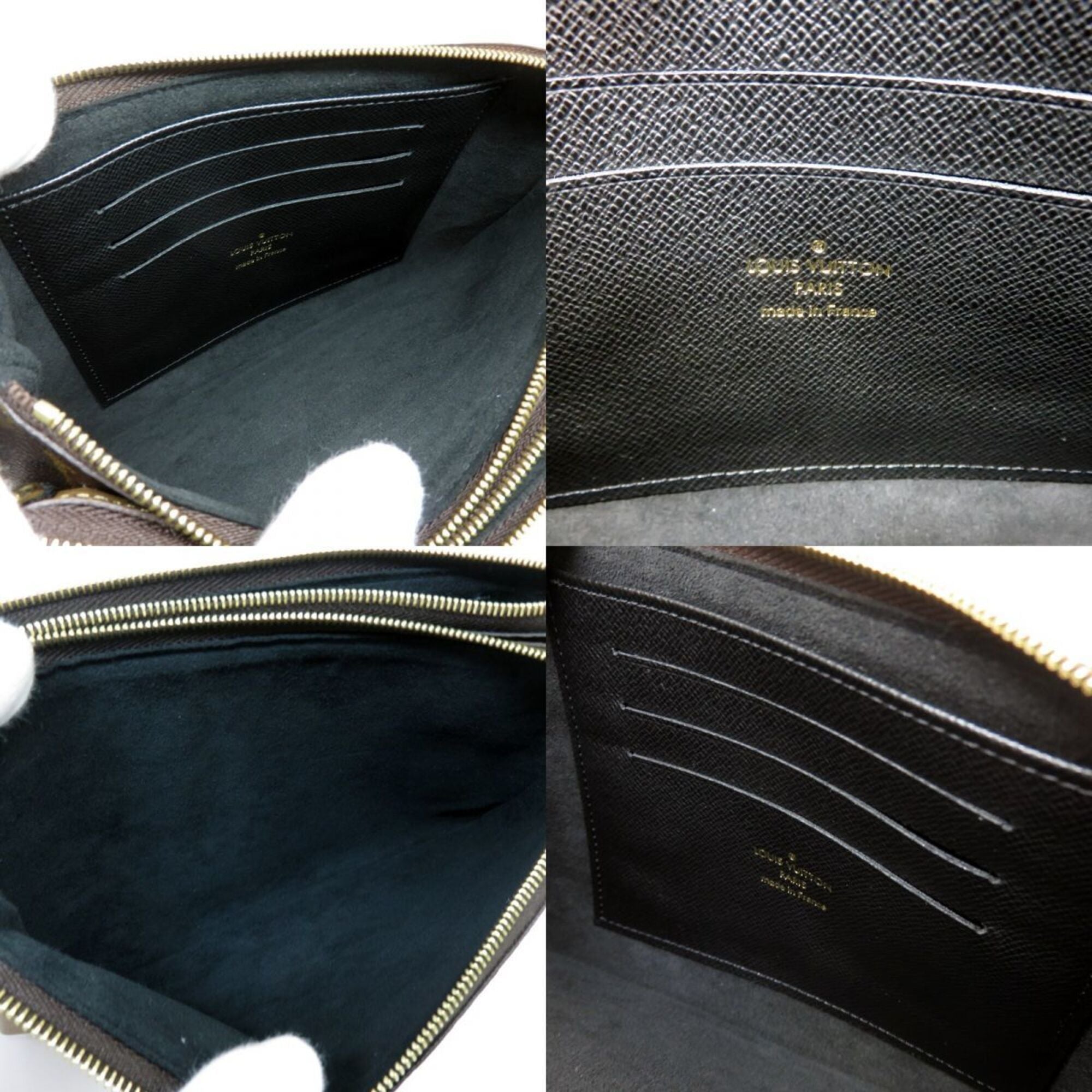 Louis Vuitton Galle Marron Monogram Monogram Monogram Reverse Pochette Shoulder Bag (Pre-Owned)