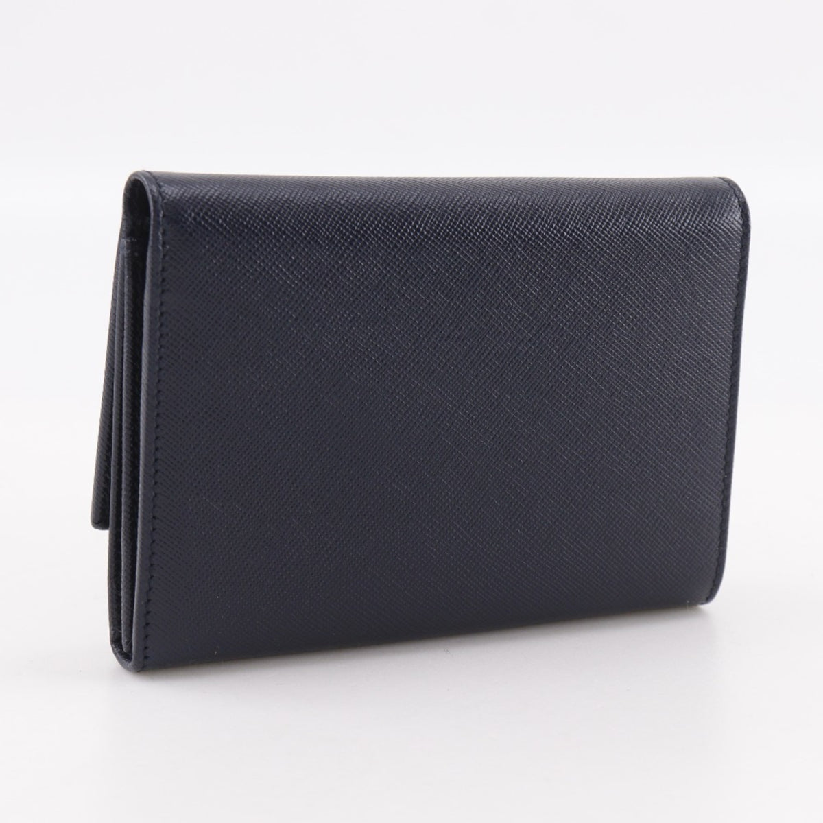 Salvatore Ferragamo Gancini Leather Wallet (Tri-Fold) (Pre-Owned)