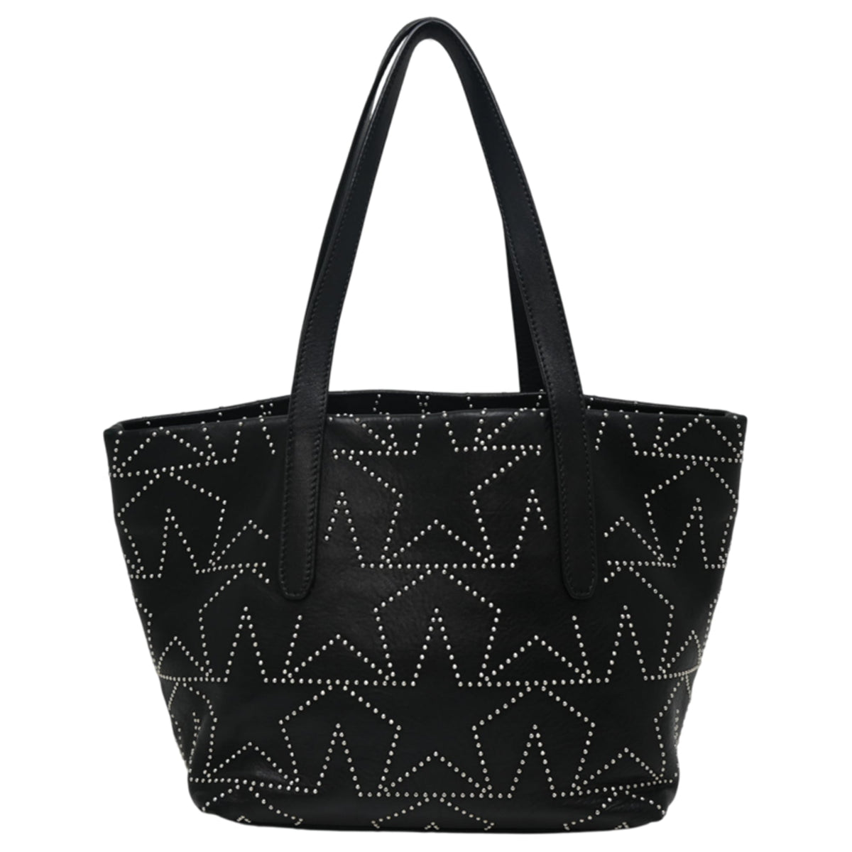 Jimmy Choo Black Leather Tote Bag (Pre-Owned)