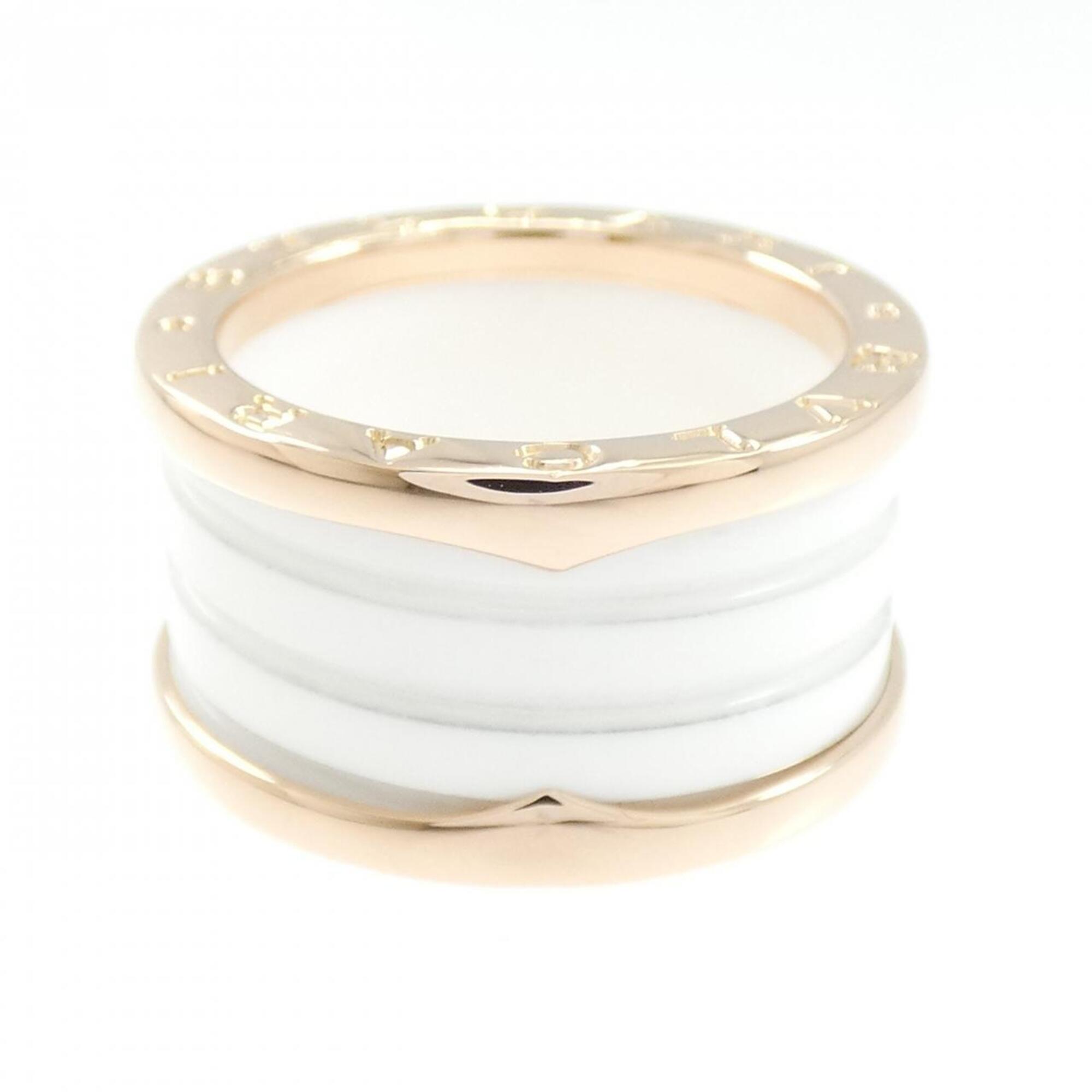 Bvlgari Pink Gold (18K) Ceramic Band Ring (Pre-Owned)