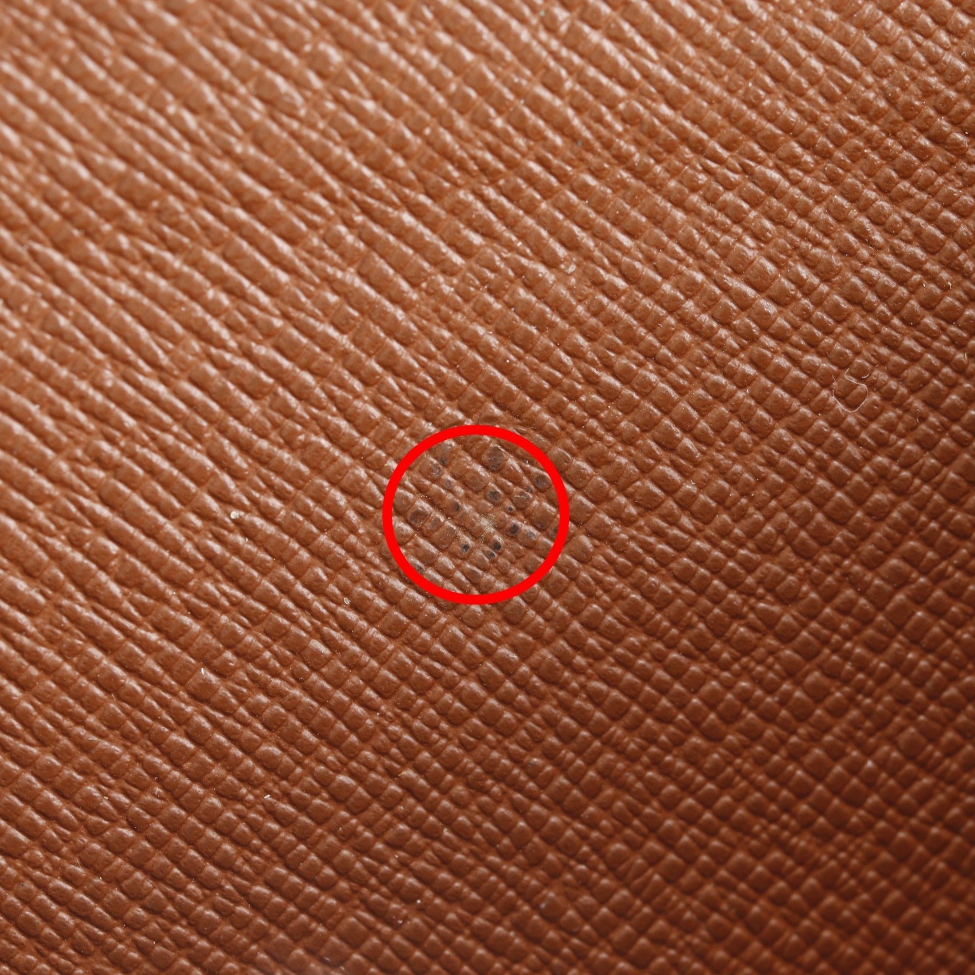 Louis Vuitton Brown Monogram Canvas Wallet (Tri-Fold) (Pre-Owned)