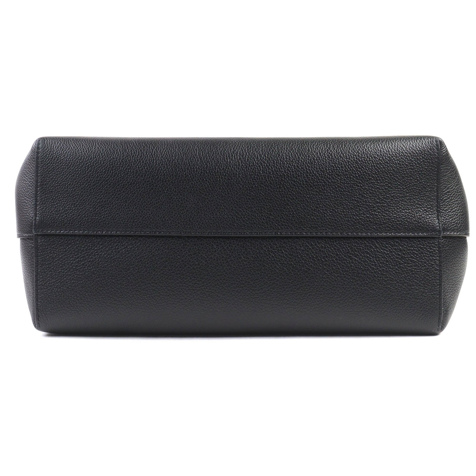Celine Cabas Black Leather Tote Bag (Pre-Owned)