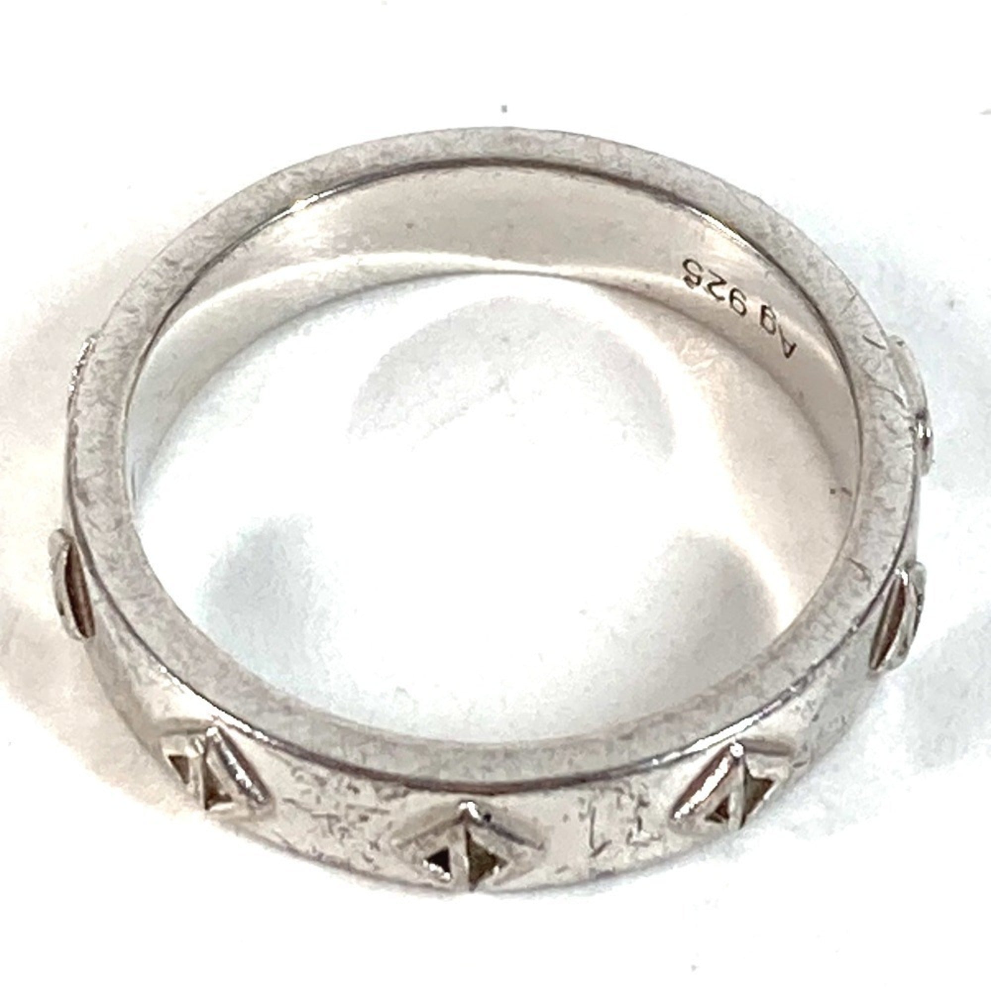 Christian Dior Silver Silver 925 Band Ring (Pre-Owned)
