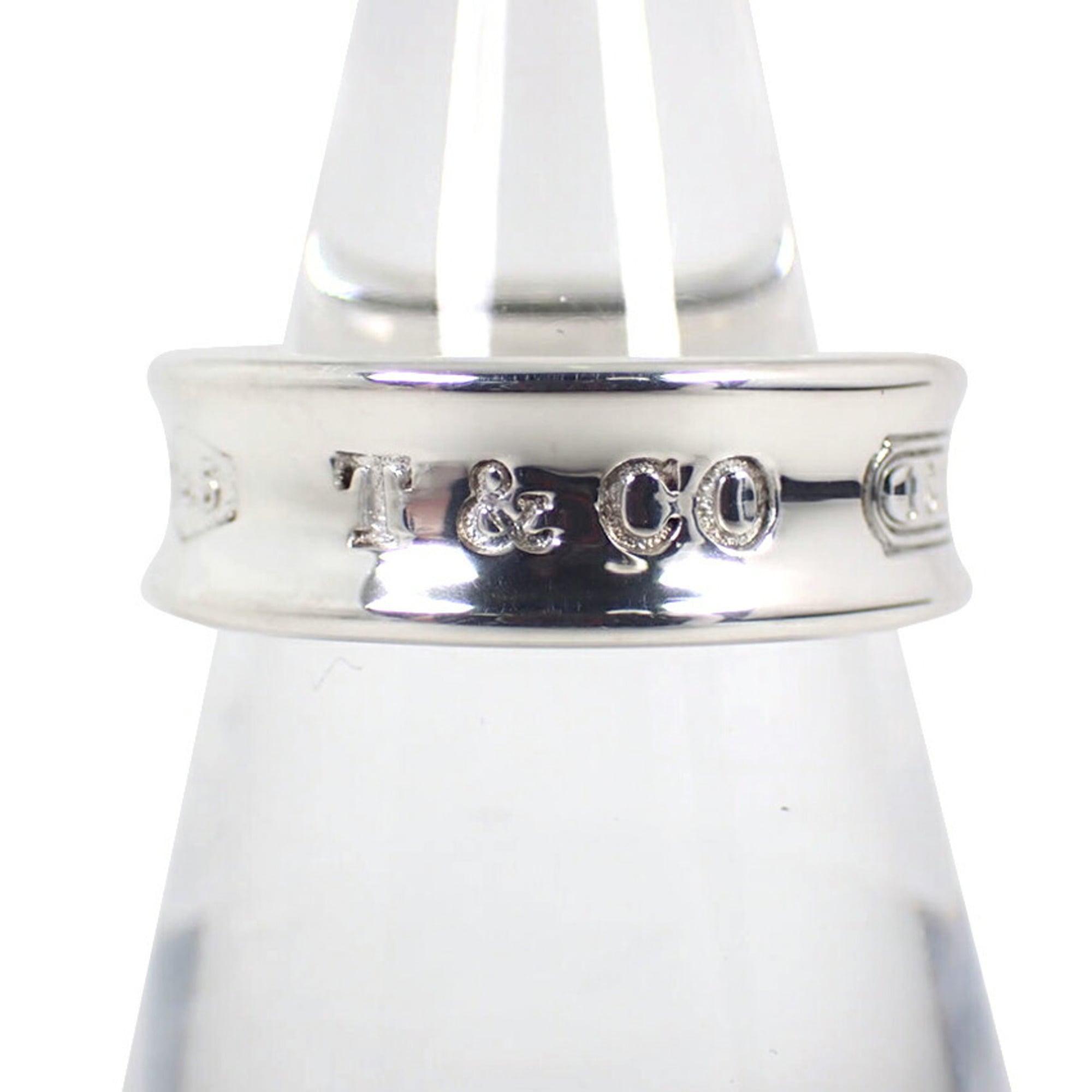 Tiffany Sterling Silver 925 Band Ring (Pre-Owned)