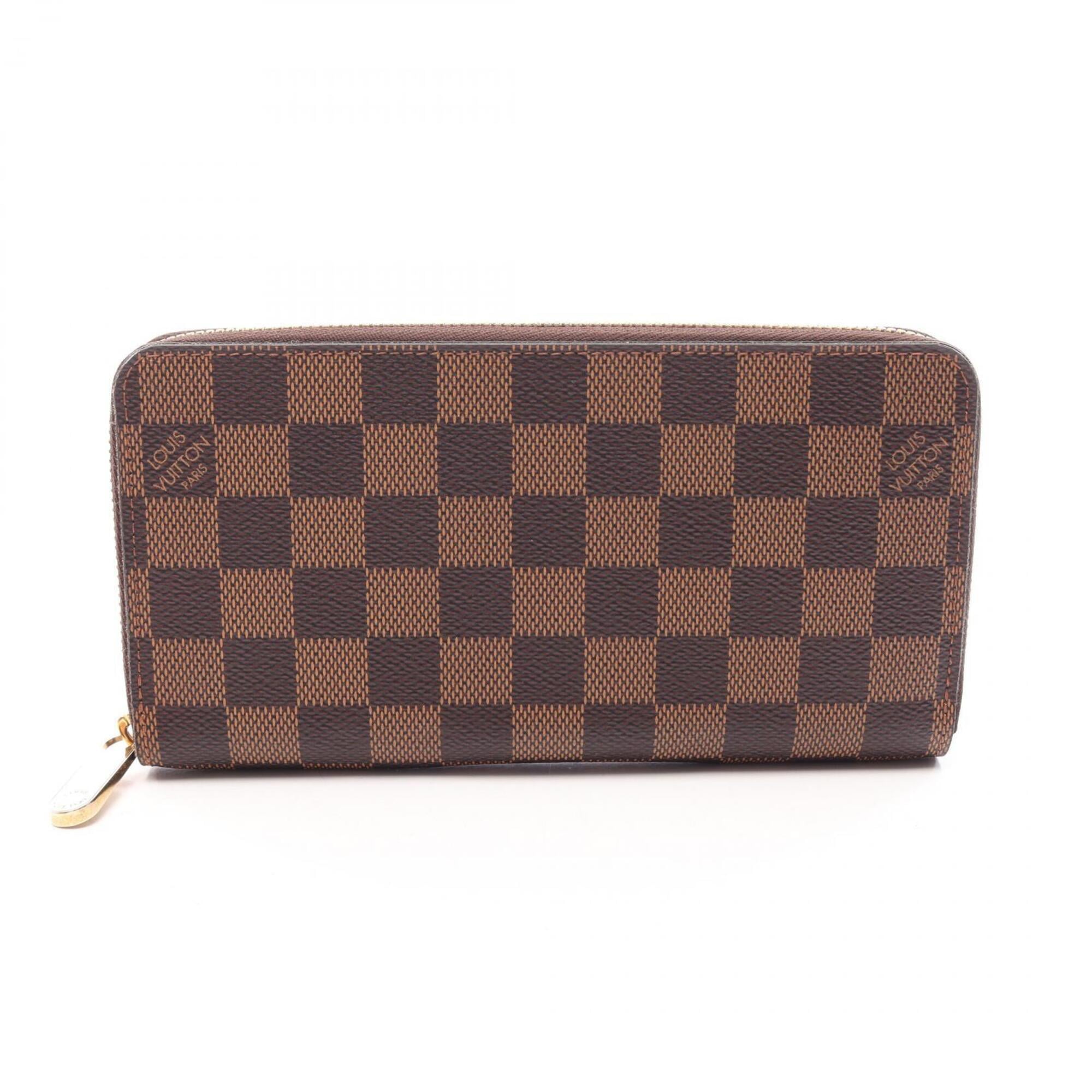 Louis Vuitton Brown Pvc Long Wallet (Bi-Fold) (Pre-Owned)