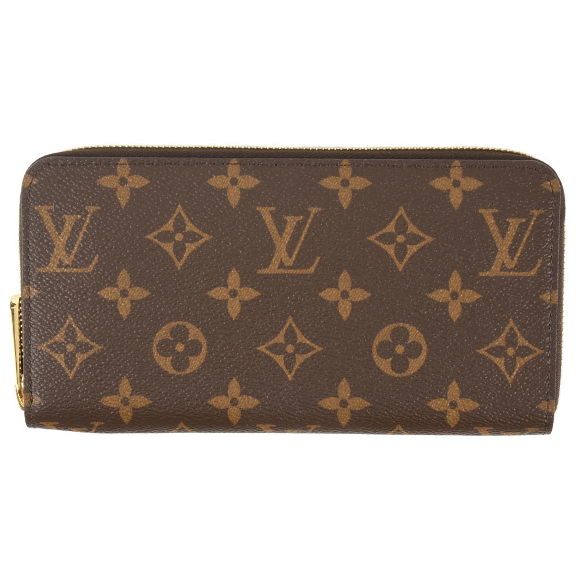 Louis Vuitton Monogram Brown Monogram Long Wallet (Bi-Fold) (Pre-Owned)