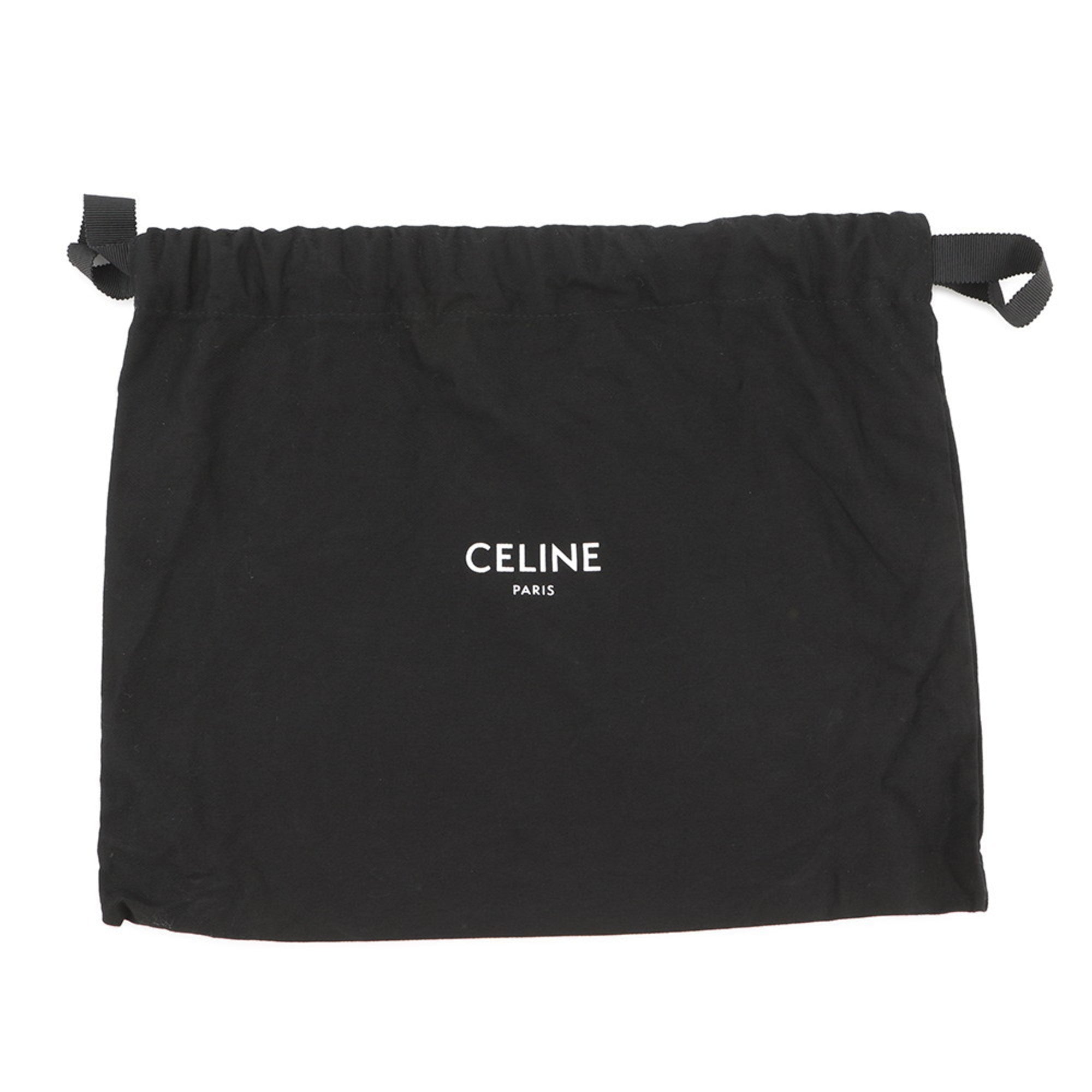 Celine Black Brown Pvc Leather Messenger Bag Shoulder Bag (Pre-Owned)