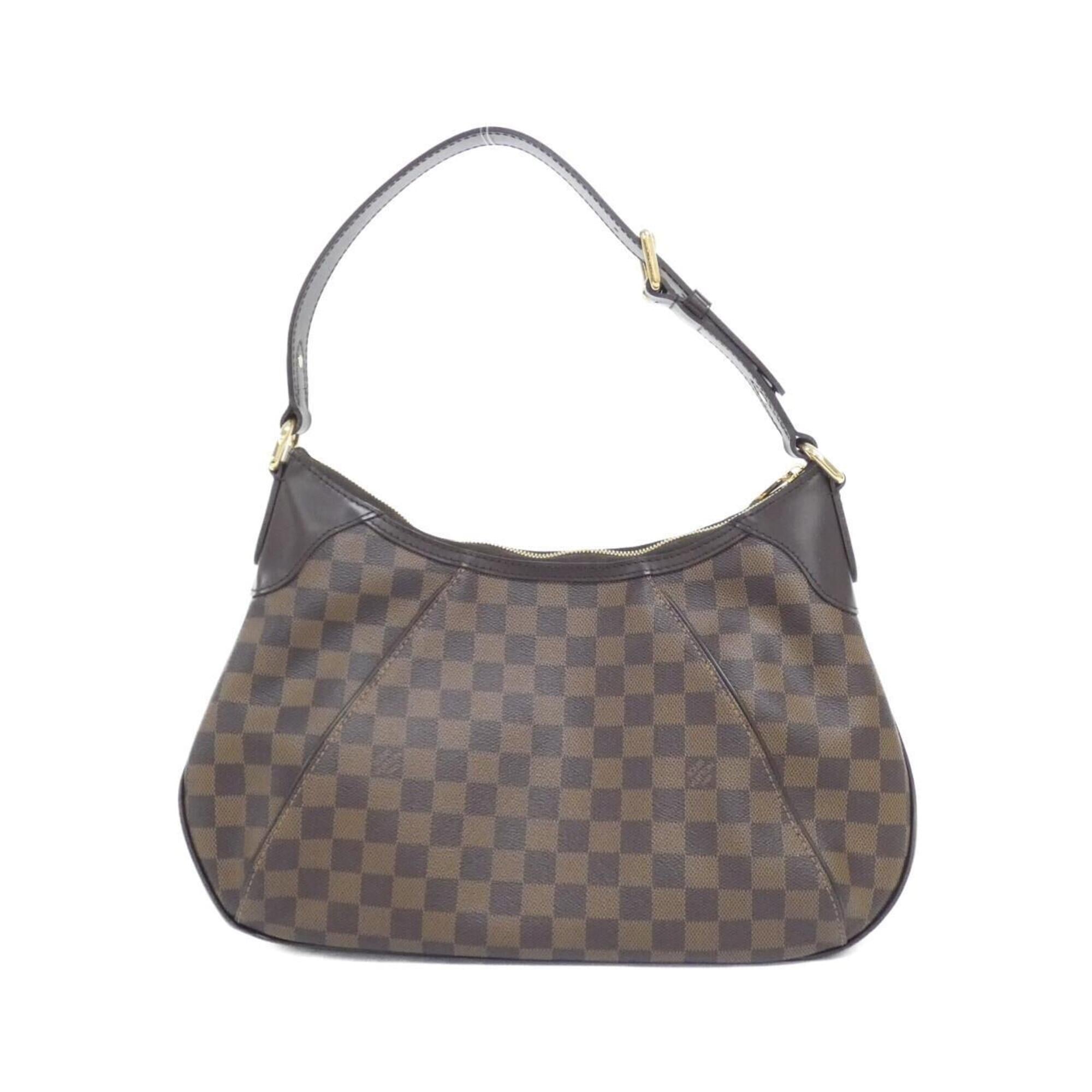 Louis Vuitton Ebene Coated Canvas Shoulder Bag (Pre-Owned)