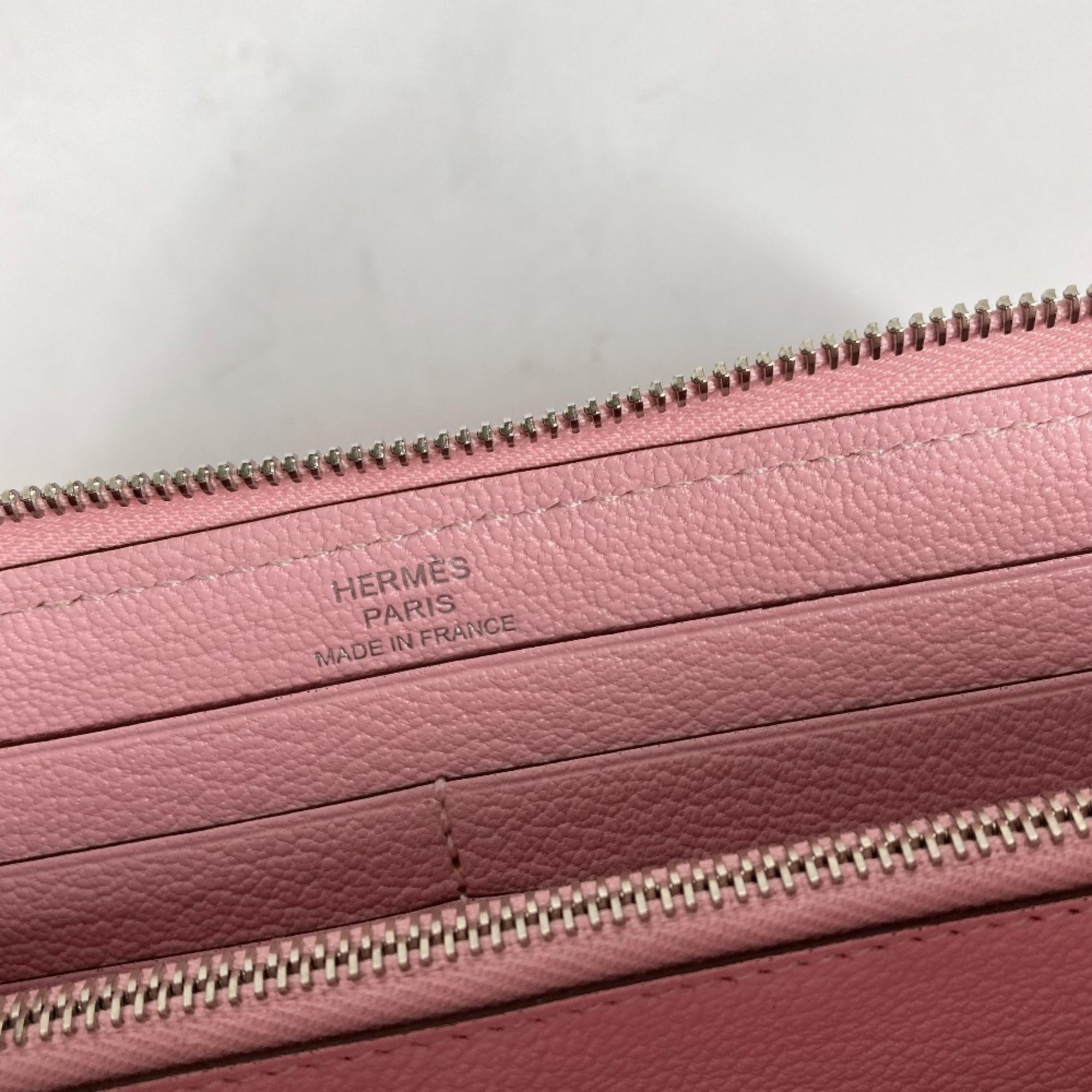 Hermes Pink Swift Leather Long Wallet (Bi-Fold) (Pre-Owned)