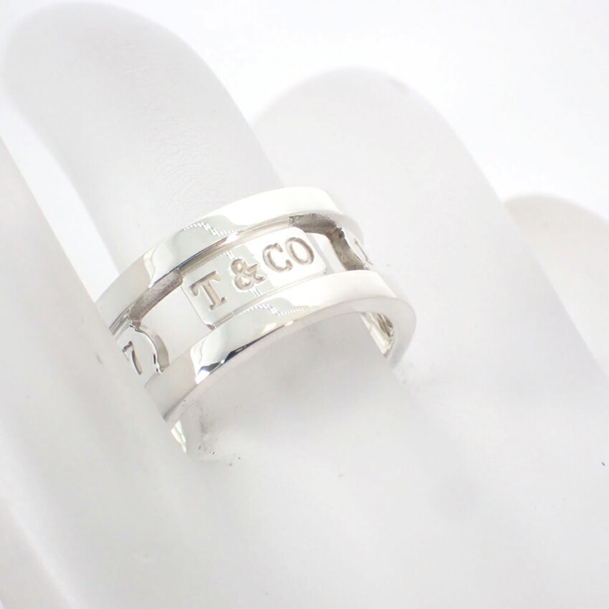 Tiffany Sterling Silver 925 Band Ring (Pre-Owned)