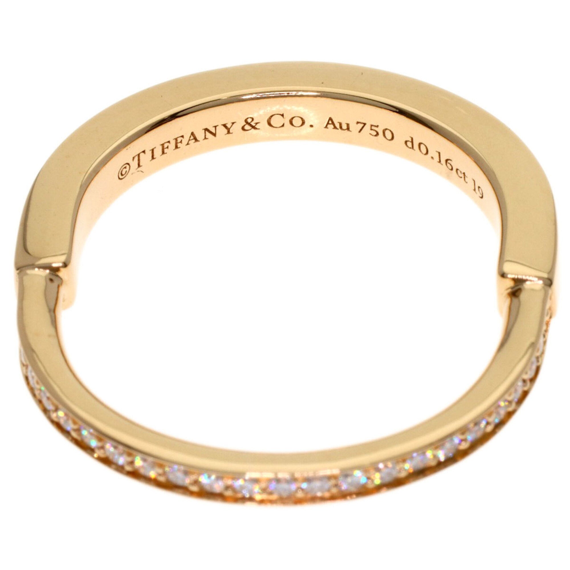 Tiffany Pink Gold (18K) Band Ring (Pre-Owned)