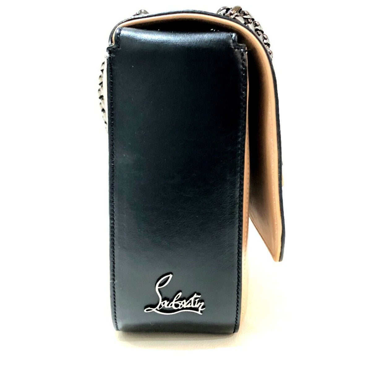 Christian Louboutin Beige Leather Shoulder Bag (Pre-Owned)