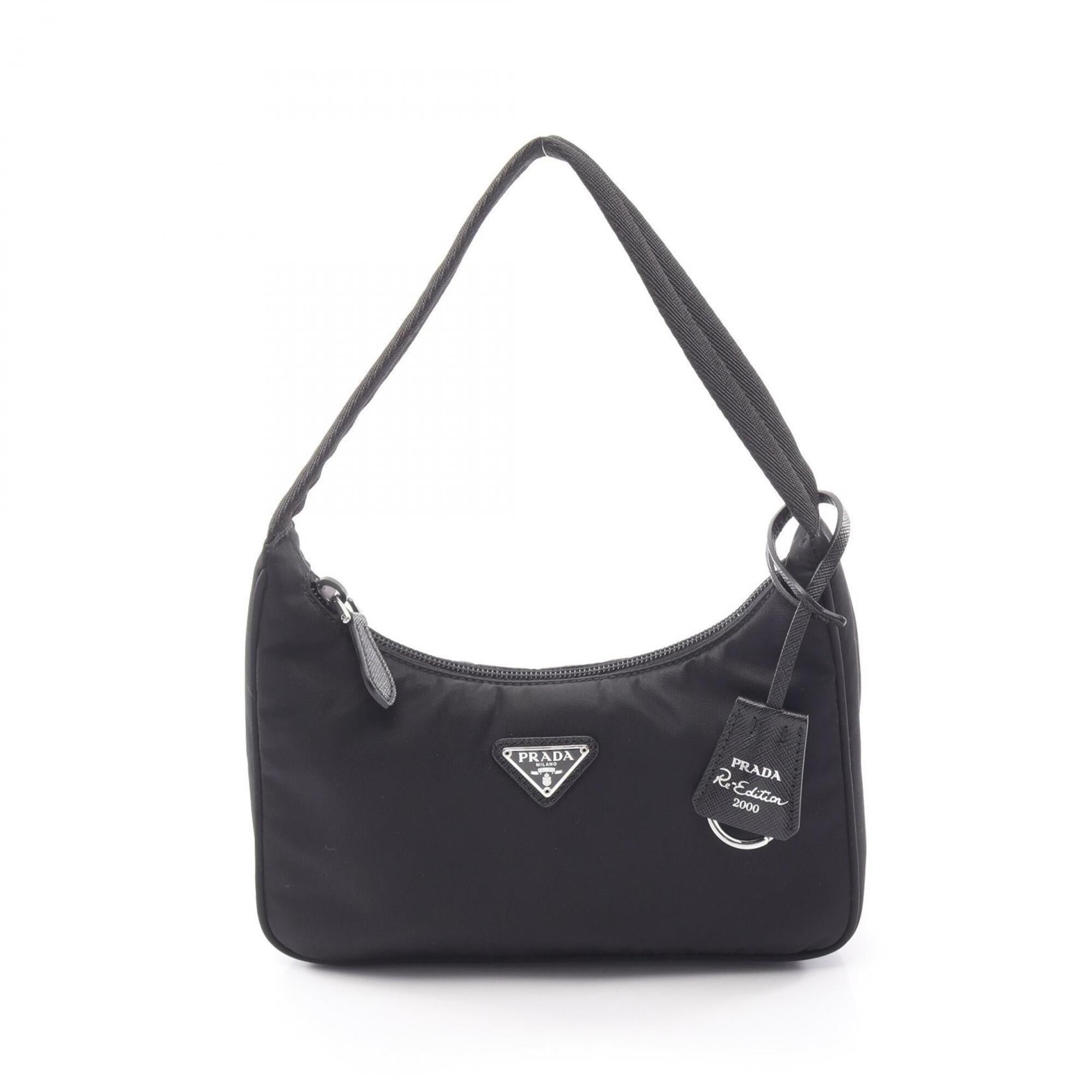 Prada Black Nylon Handbag (Pre-Owned)