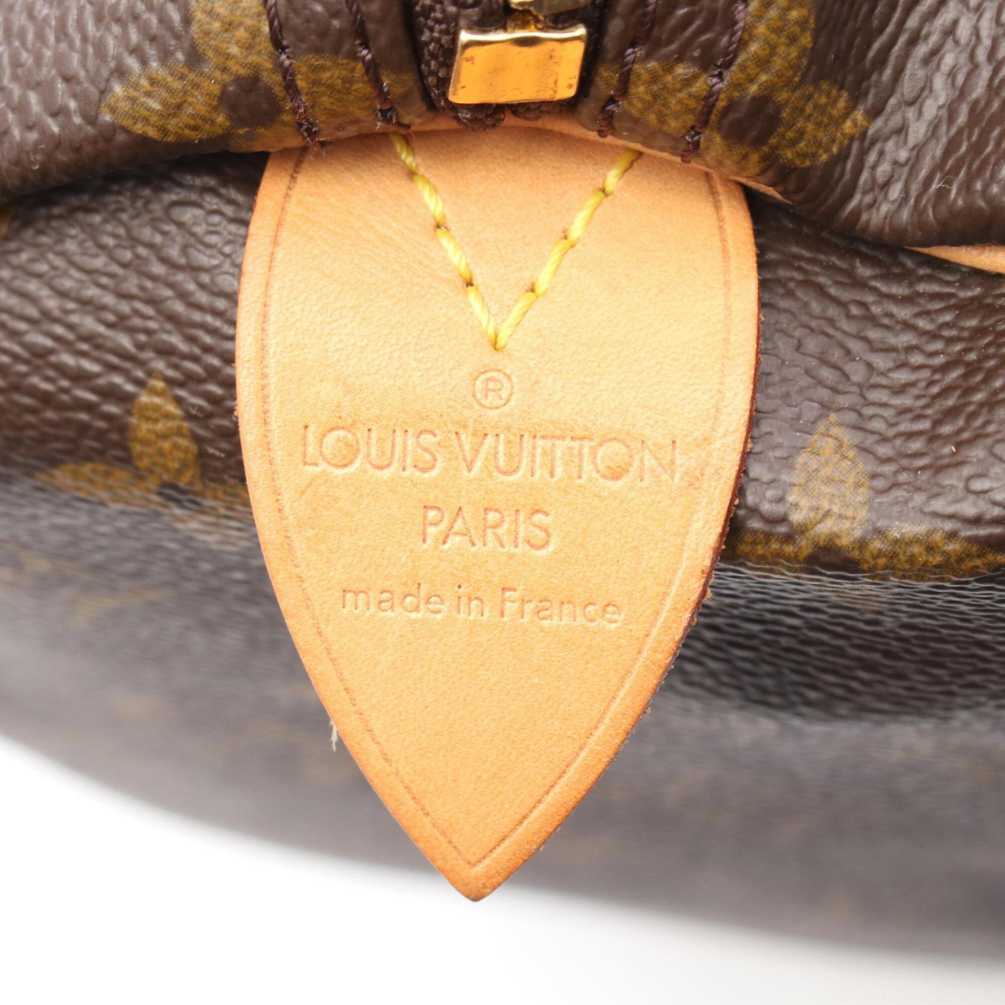 Louis Vuitton Brown Monogram Boston Bag Handbag (Pre-Owned)