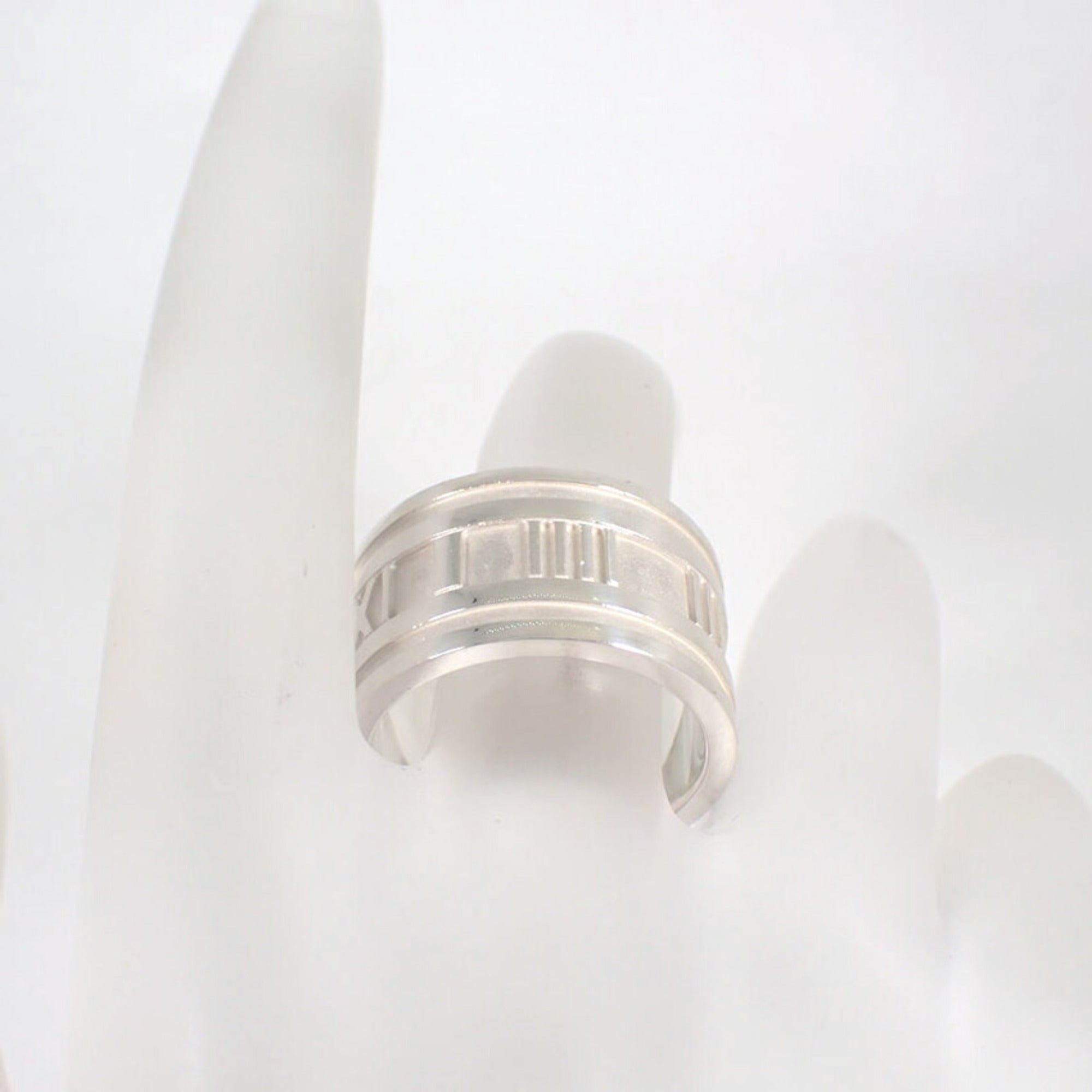 Tiffany Sterling Silver 925 Band Ring (Pre-Owned)