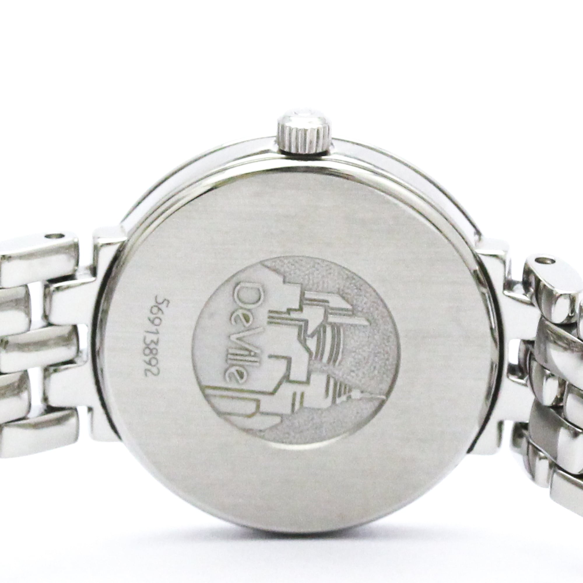 Omega Vintage De Ville Quartz Watch Stainless Steel Watch (Pre-Owned)