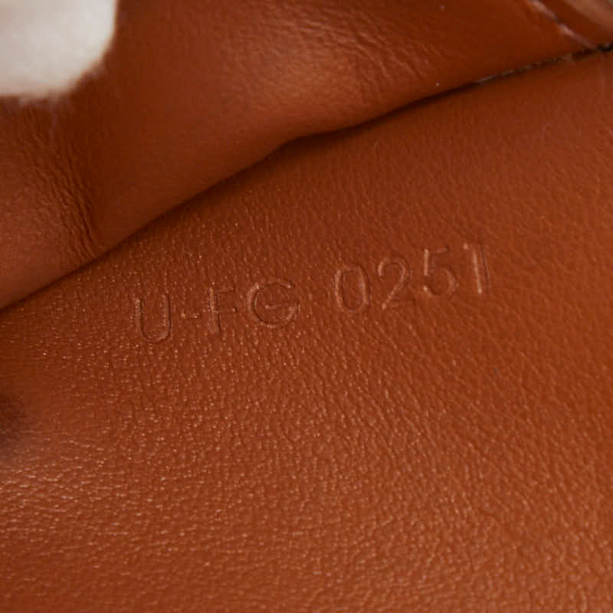 Celine Brown Pvc Wallet (Bi-Fold) (Pre-Owned)