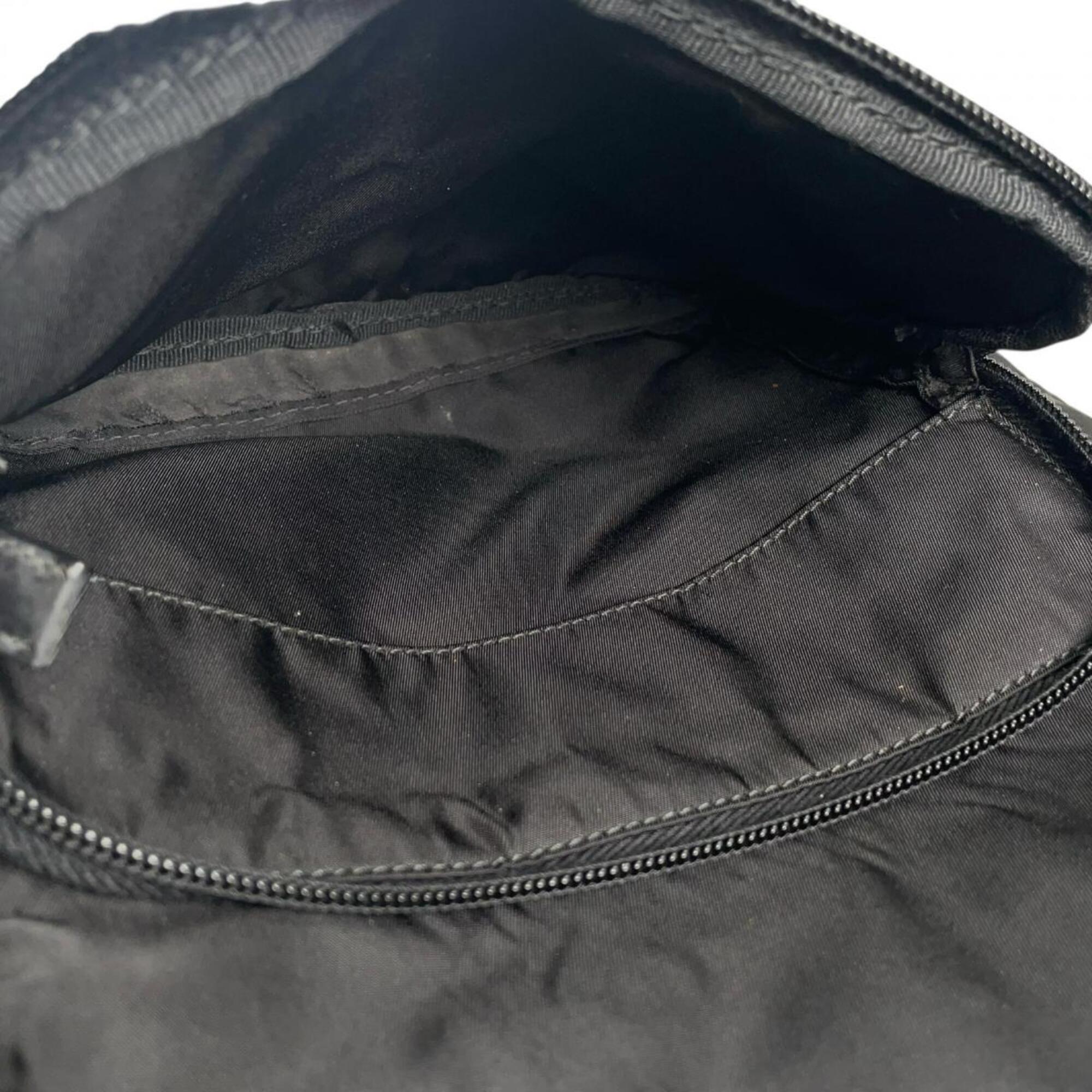 Prada Black Nylon Shoulder Bag (Pre-Owned)