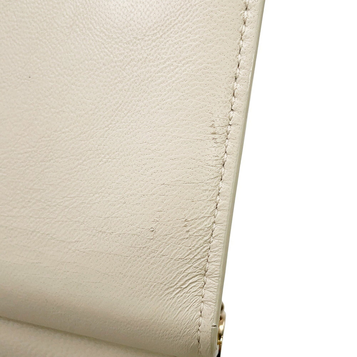 Jimmy Choo White Leather Handbag Shoulder Bag (Pre-Owned)
