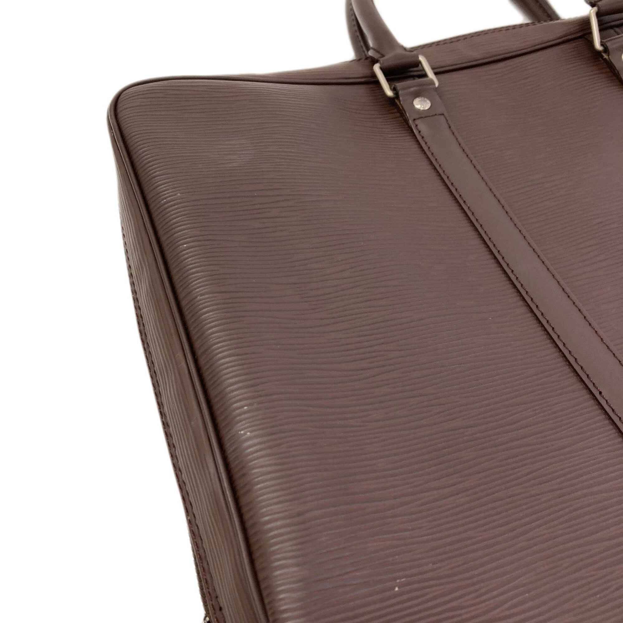 Louis Vuitton Moka Epi Leather Handbag (Pre-Owned)