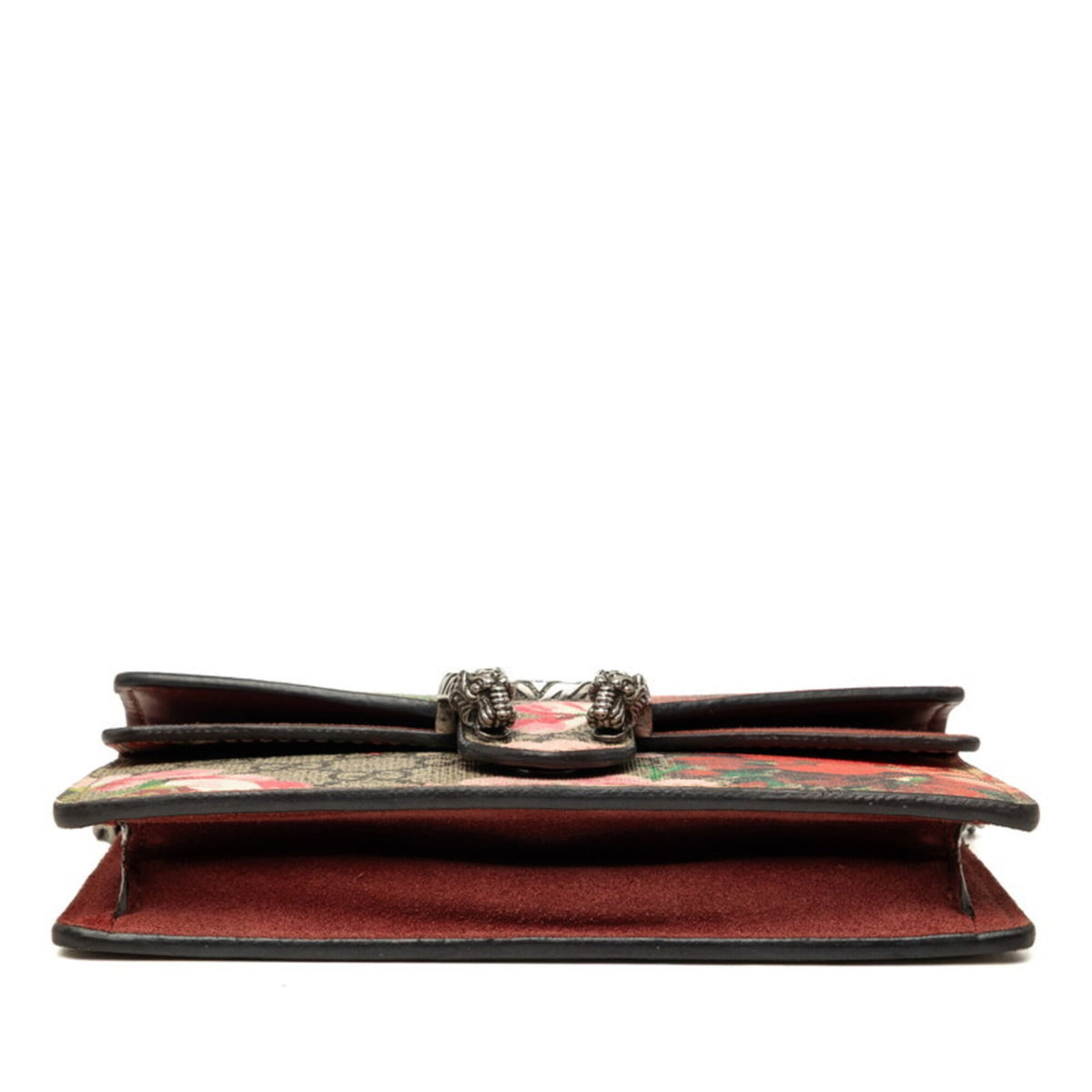 Gucci Gg Blooms Multi-Color Pvc Suede Leather Pochette Shoulder Bag (Pre-Owned)