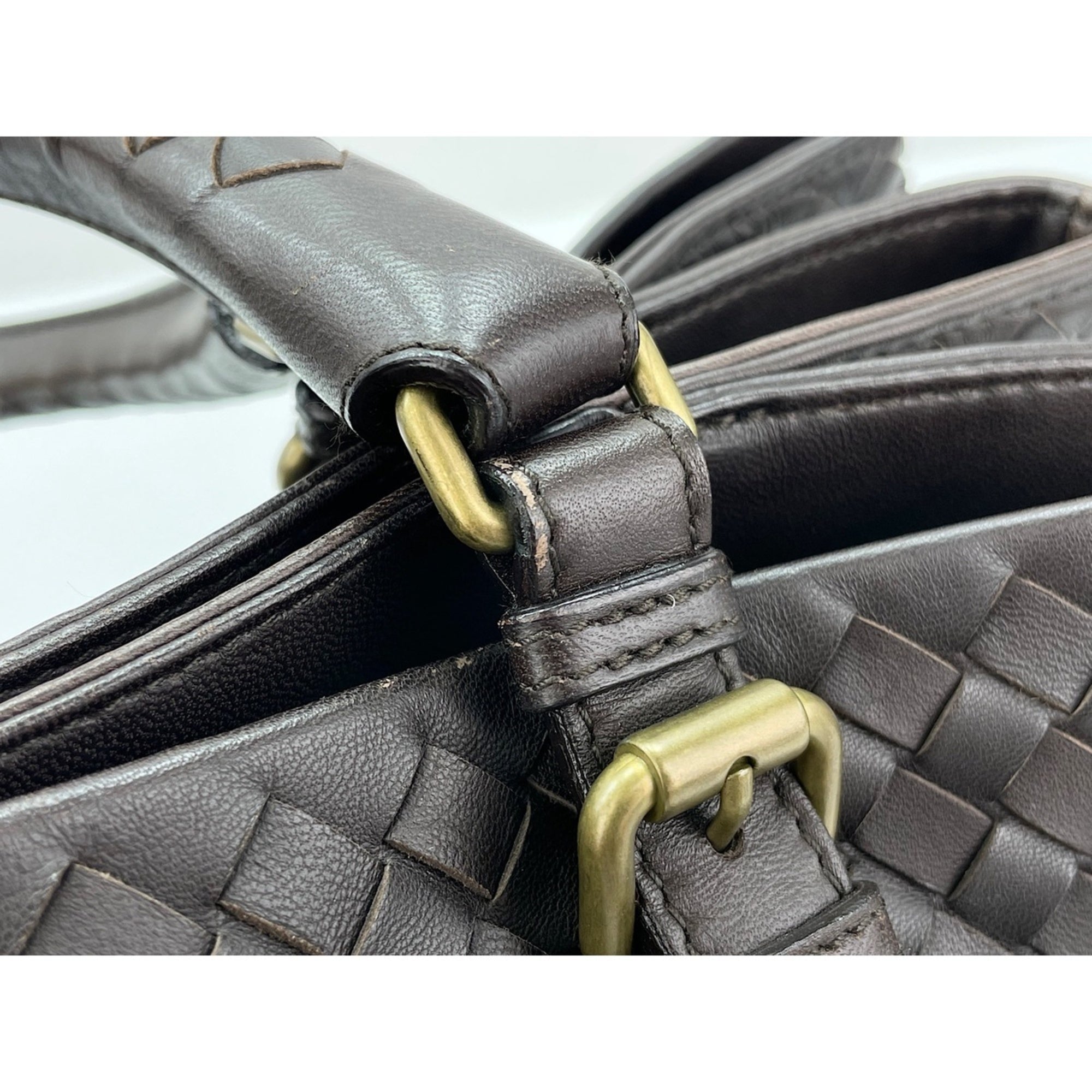 Bottega Veneta Brown Leather Tote Bag (Pre-Owned)