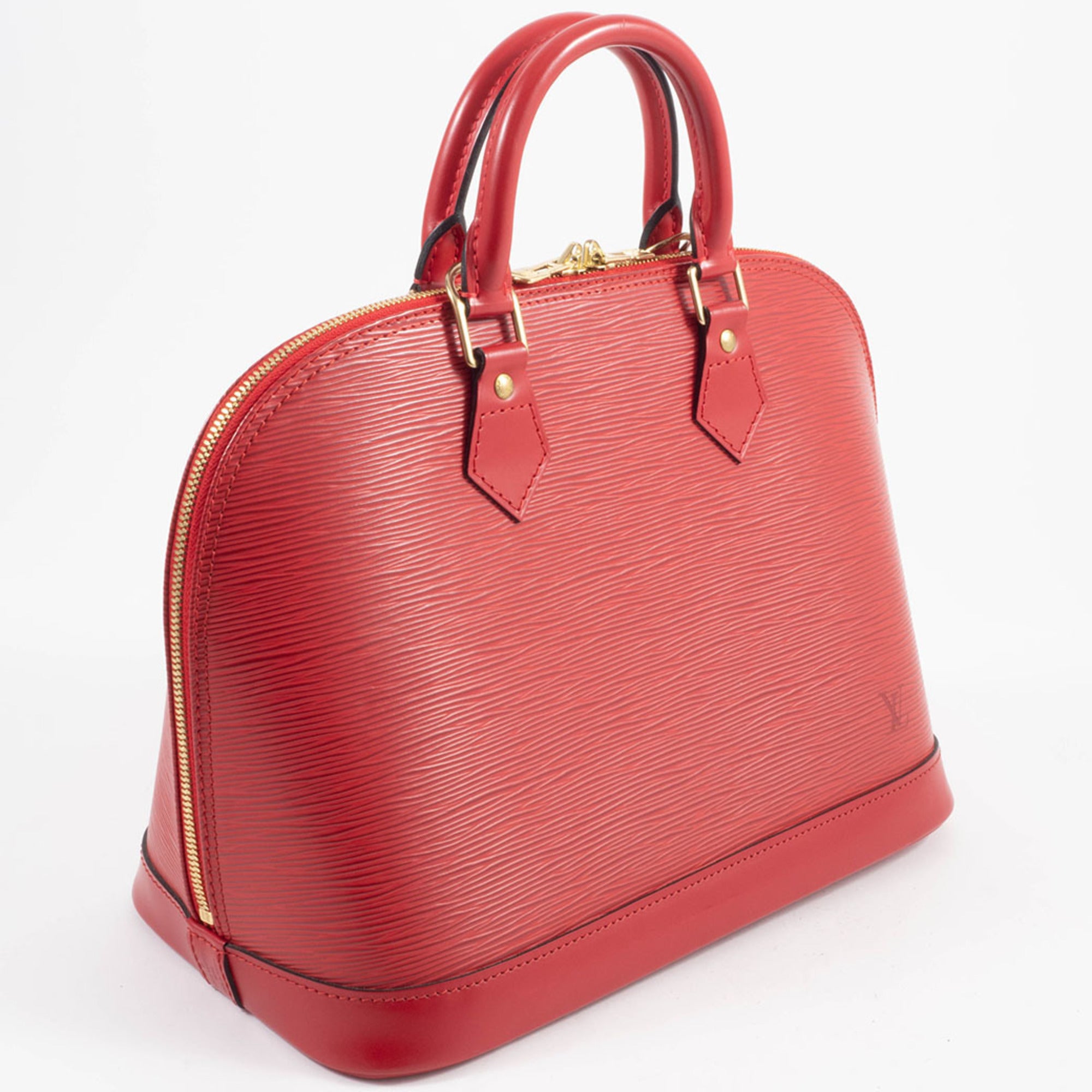 Louis Vuitton Castilian Red Epi Leather Handbag (Pre-Owned)
