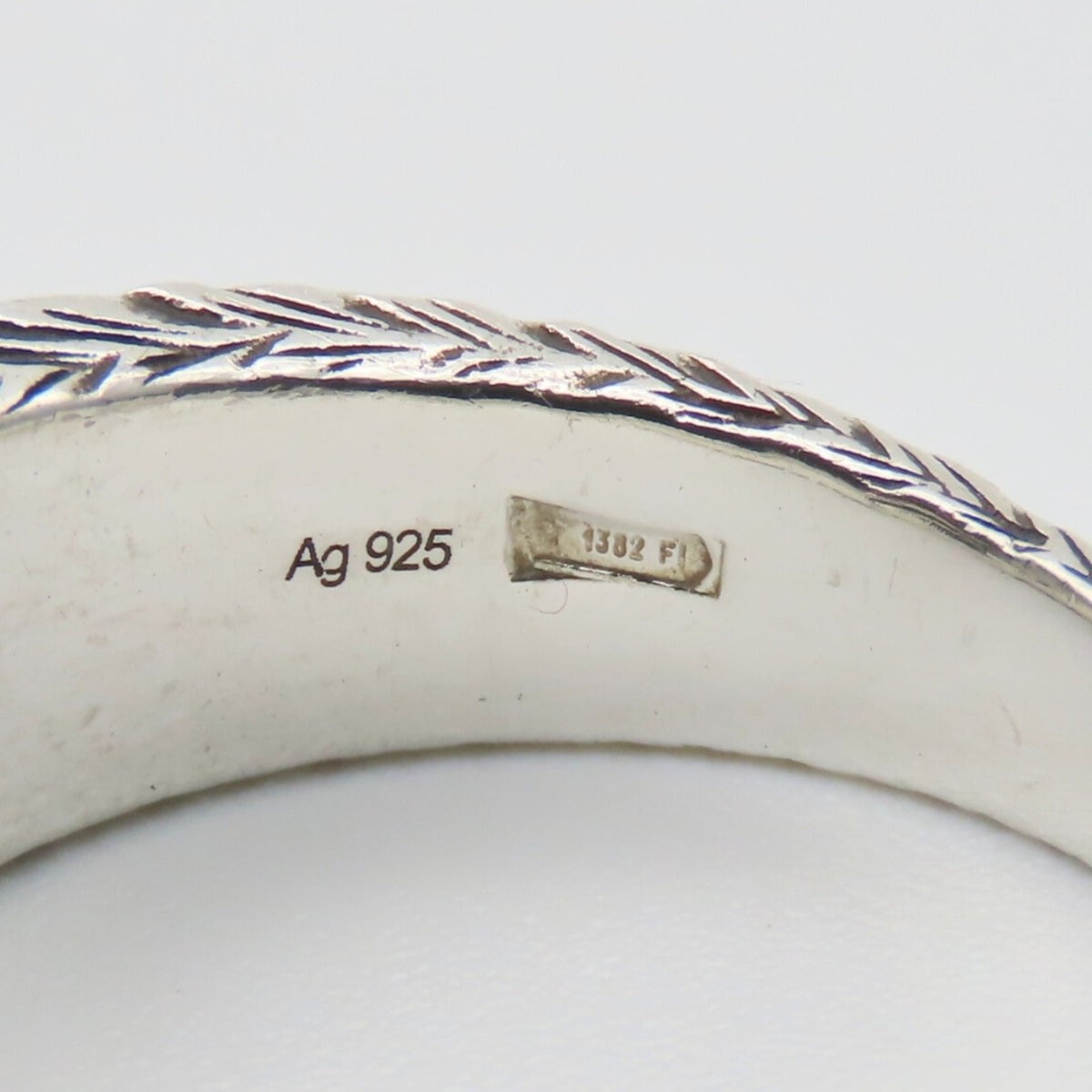 Gucci Silver Silver 925 Band Ring (Pre-Owned)
