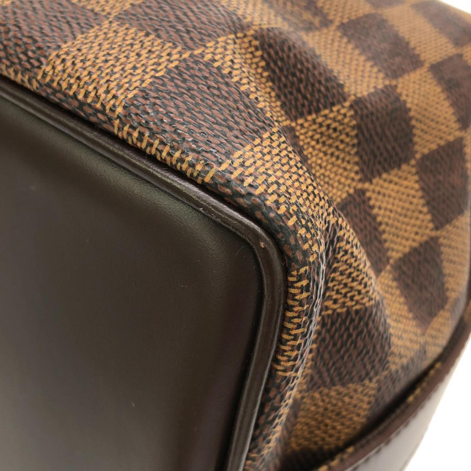 Louis Vuitton Brown Coated Canvas Shoulder Bag (Pre-Owned)