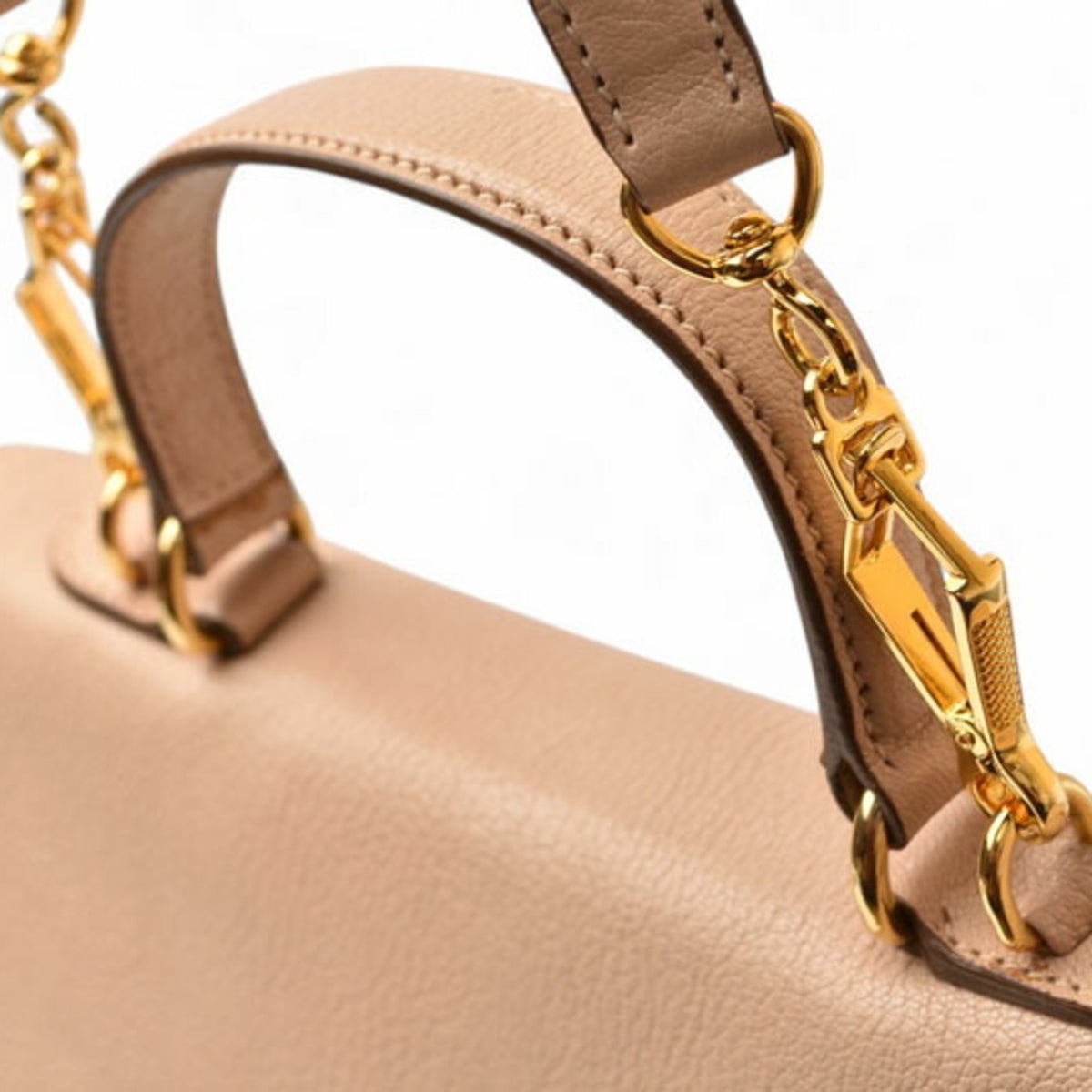 Miu Miu Brown Leather Handbag Shoulder Bag (Pre-Owned)