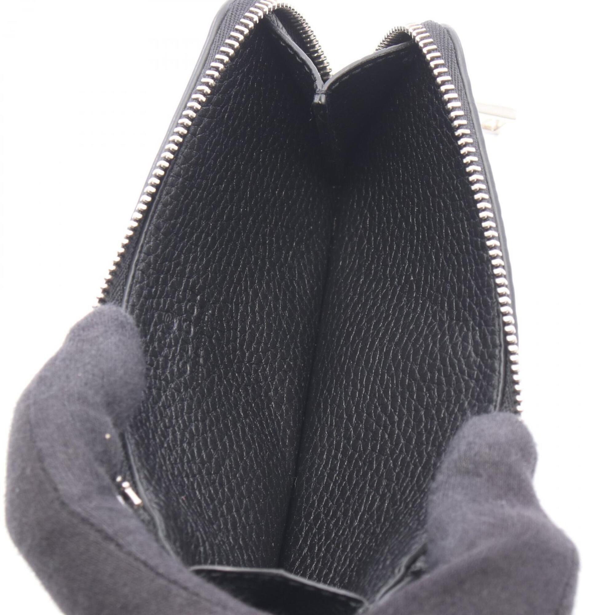 Gucci Black Leather Coin Purse/Coin Case (Pre-Owned)
