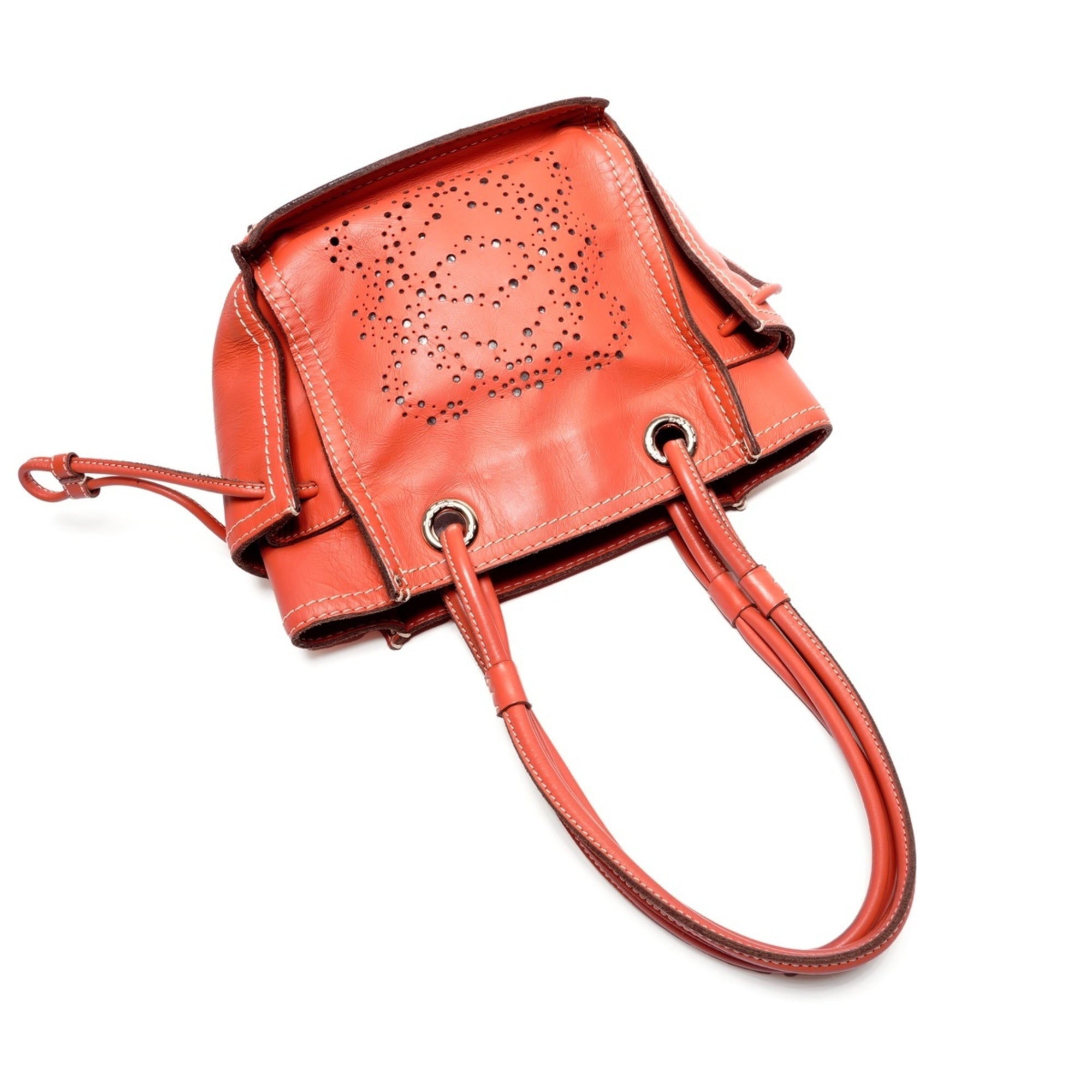 Loewe Orange Handbag (Pre-Owned)