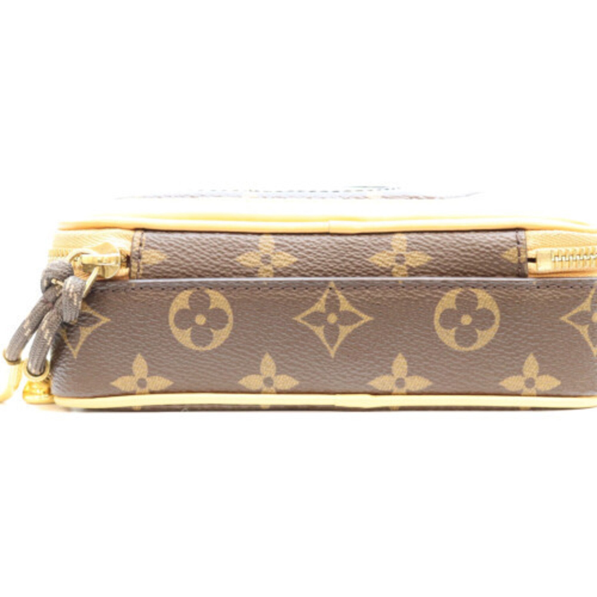 Louis Vuitton Brown Monogram Shoulder Bag (Pre-Owned)
