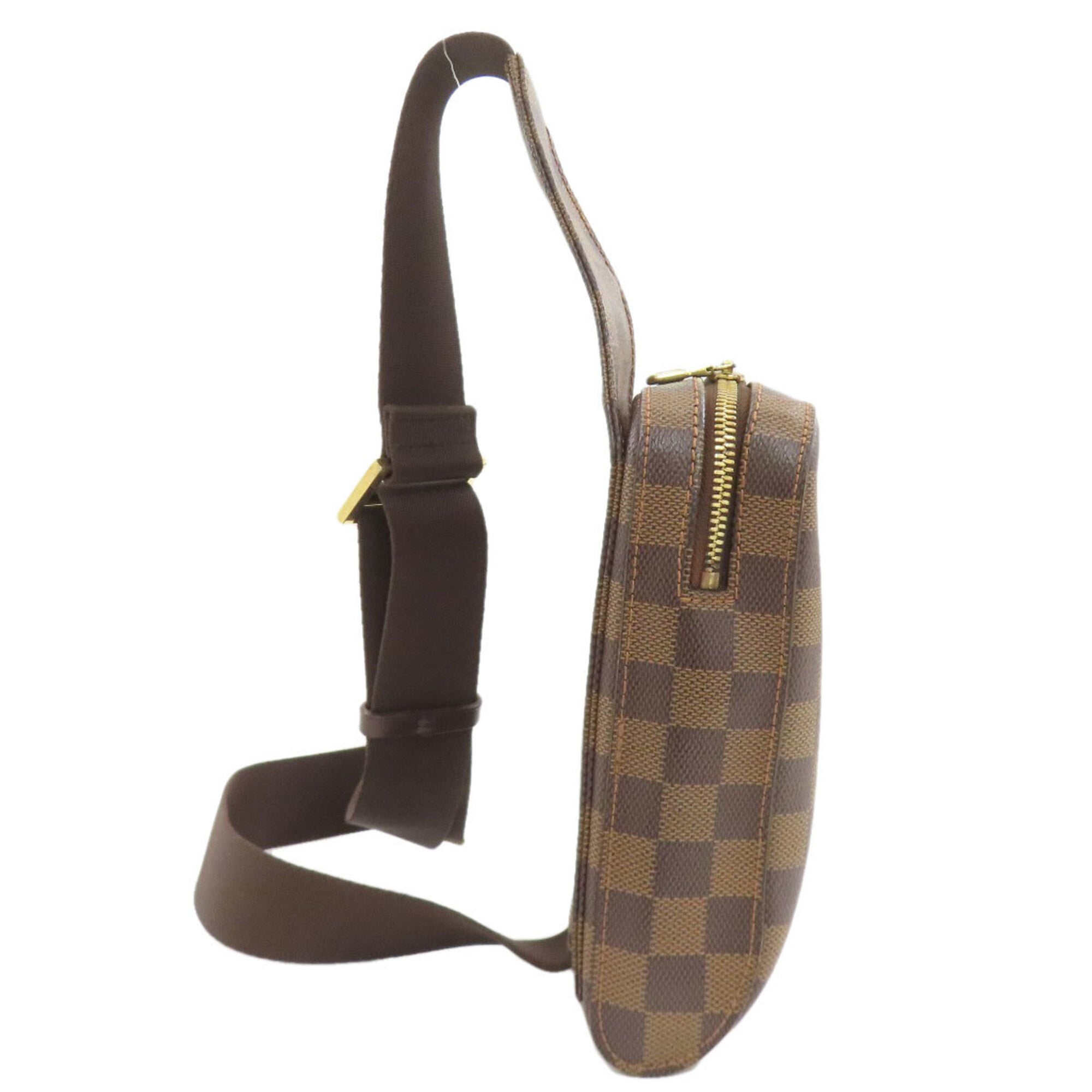 Louis Vuitton Damier Canvas Ebene Damier Canvas Sling Bag (Pre-Owned)