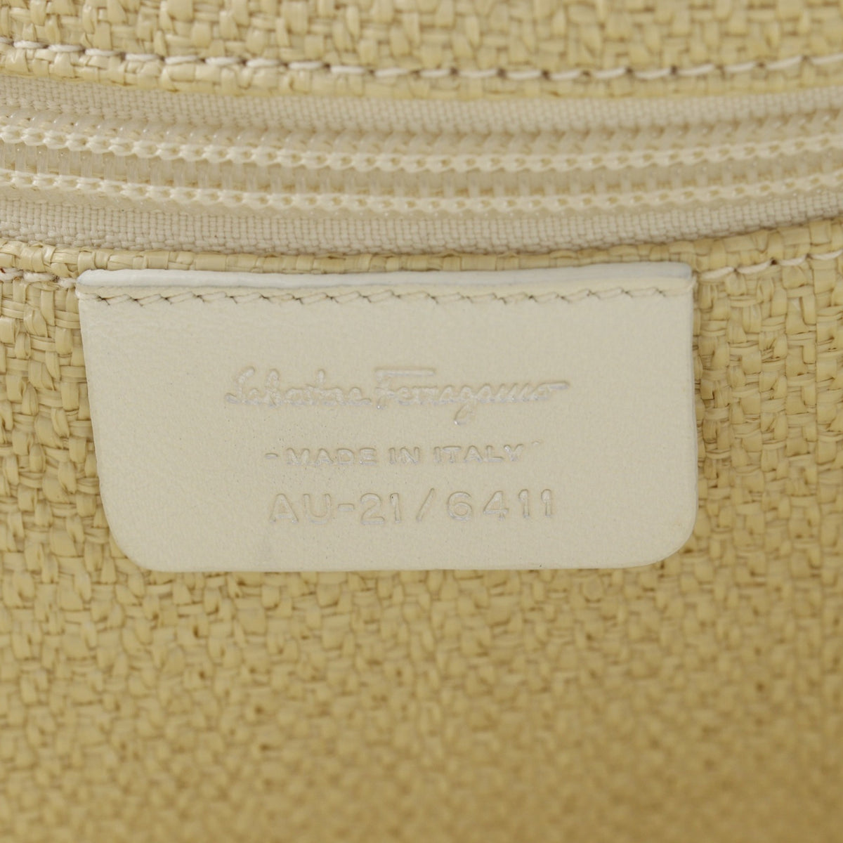 Salvatore Ferragamo Gancini Purple Nylon Tote Bag (Pre-Owned)