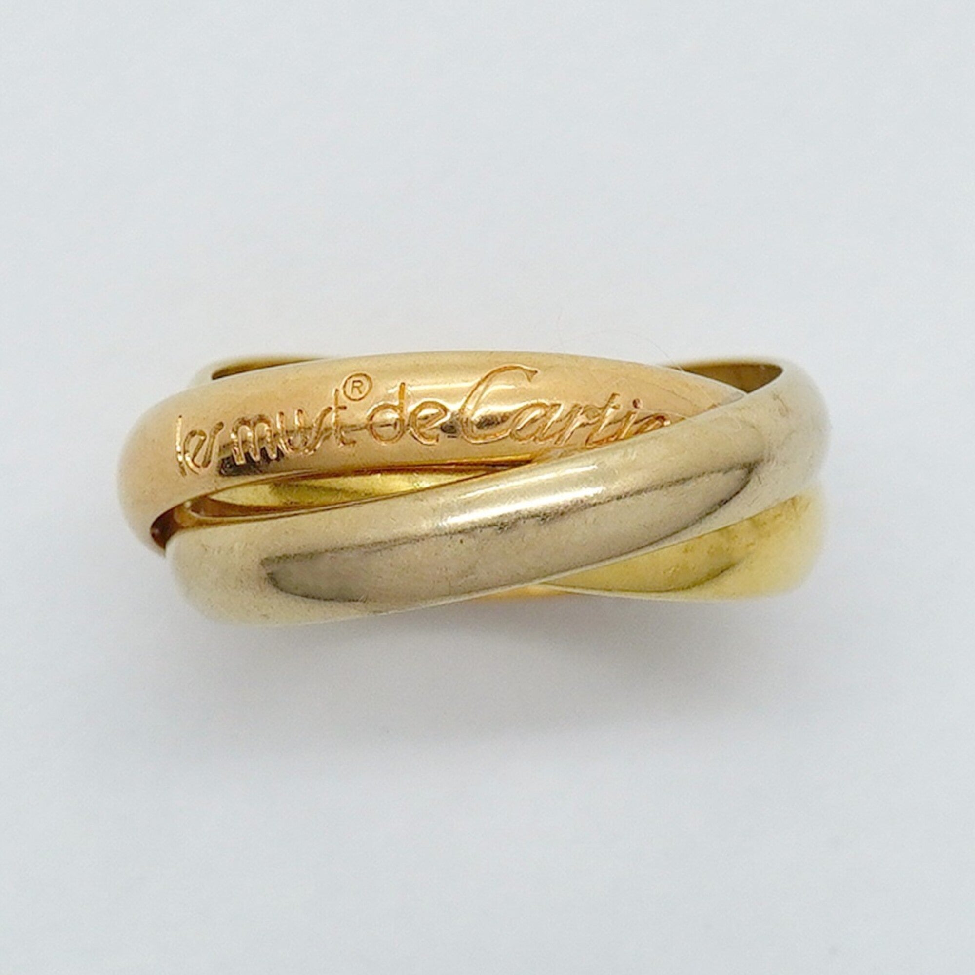 Cartier Yellow Gold (18K) Pink Gold (18K) White Gold (18K) Band Ring (Pre-Owned)