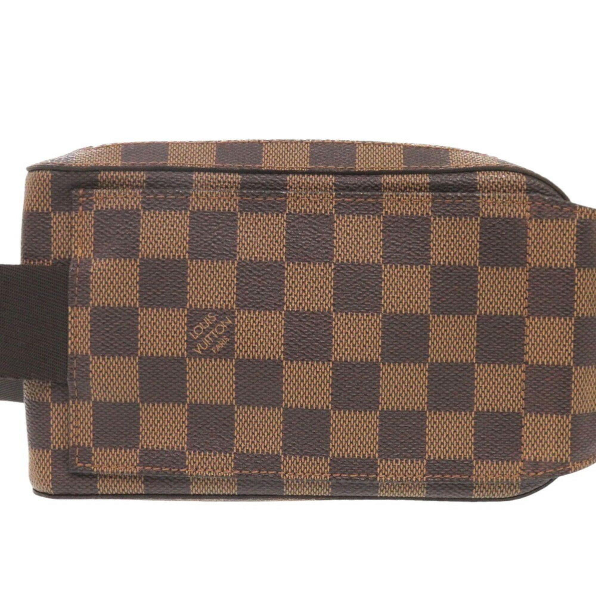 Louis Vuitton Damier Canvas Ebene Damier Canvas Sling Bag (Pre-Owned)