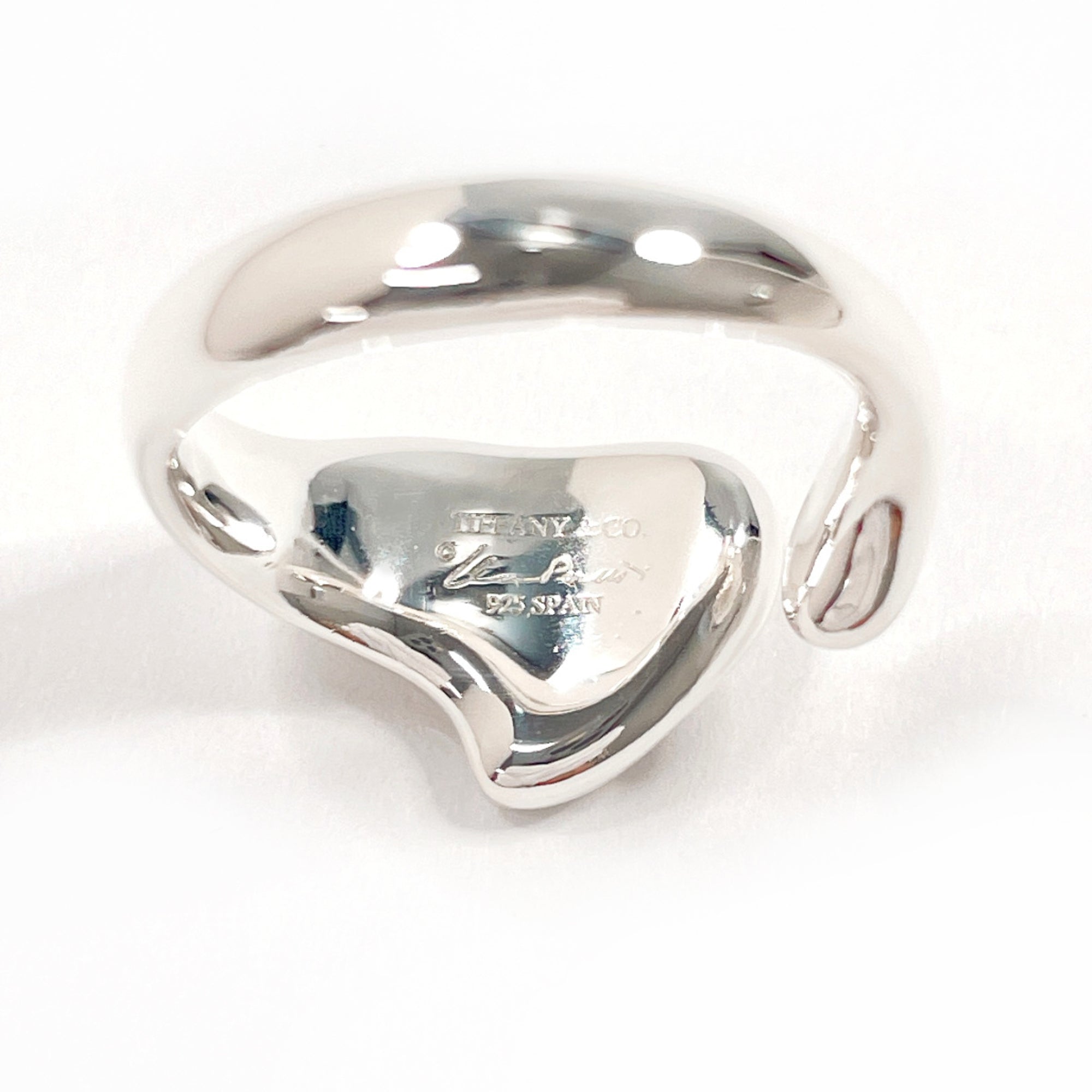 Tiffany Silver Silver 925 Band Ring (Pre-Owned)