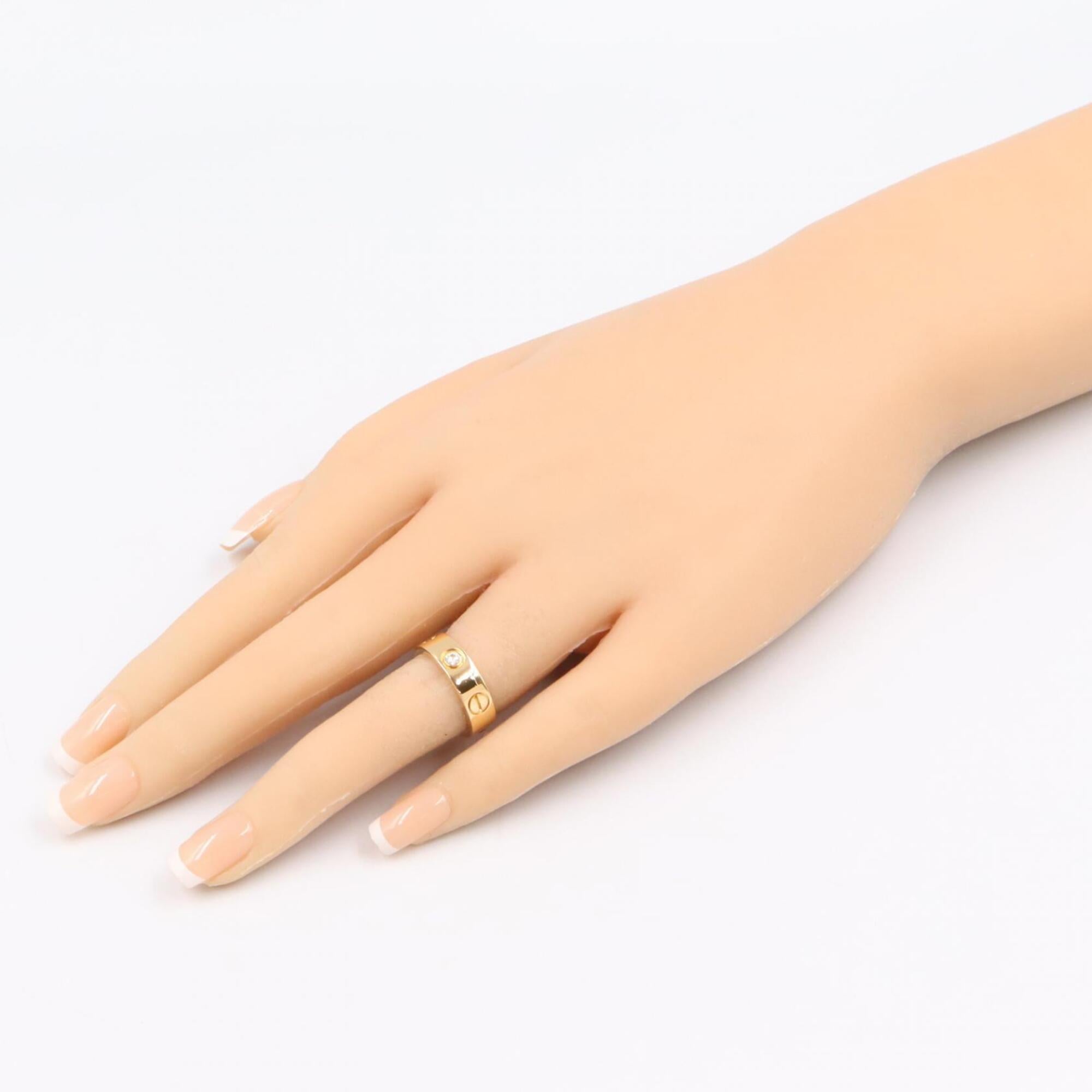 Cartier Gold Clear Yellow Gold (18K) Band Ring (Pre-Owned)