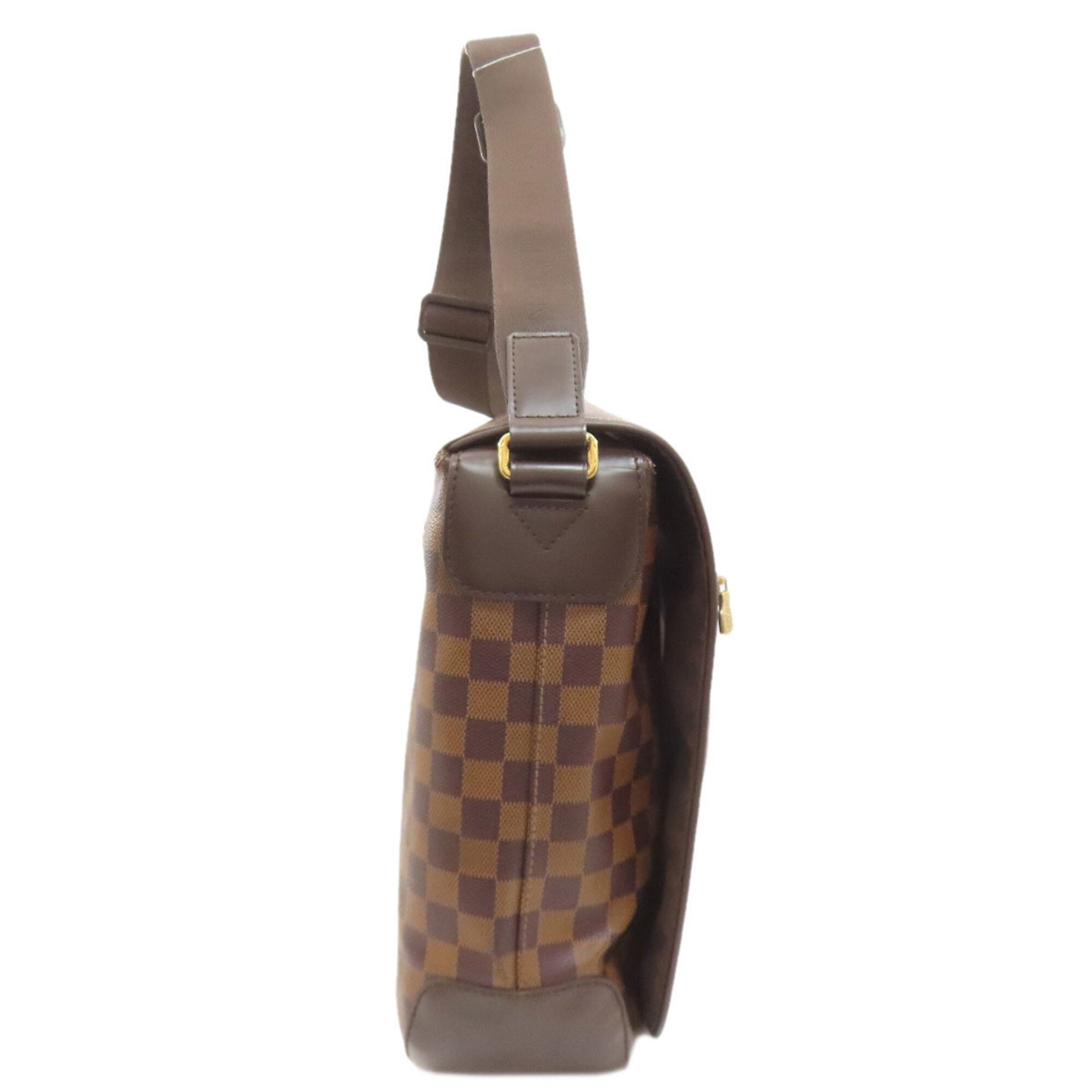 Louis Vuitton Damier Damier Canvas Ebene Damier Canvas Shoulder Bag (Pre-Owned)