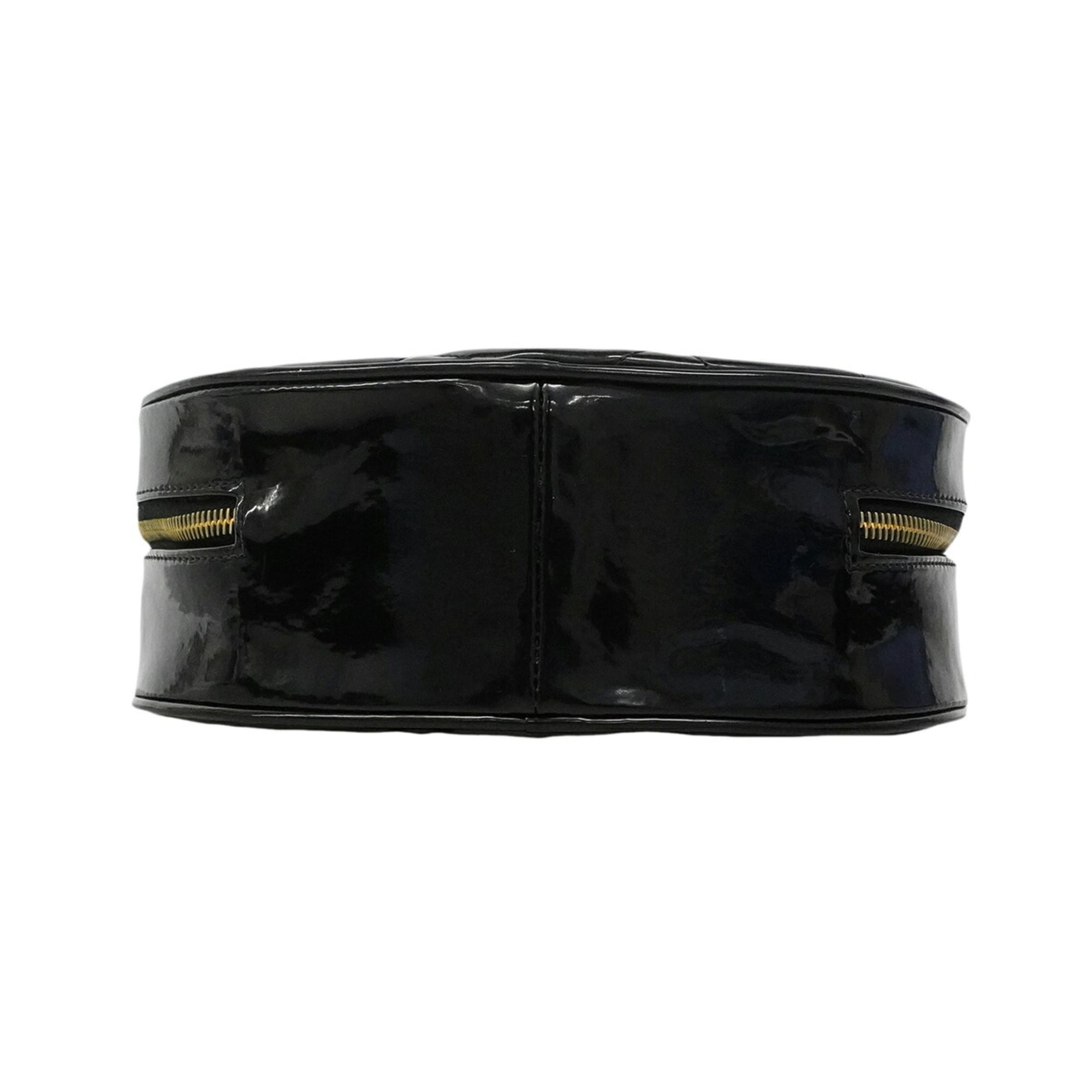 Chanel Black Patent Leather Handbag (Pre-Owned)