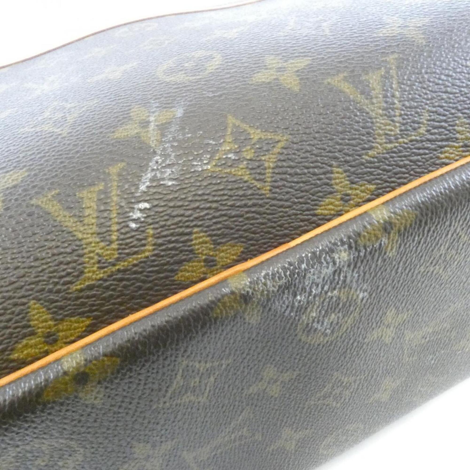 Louis Vuitton Brown Coated Canvas Handbag (Pre-Owned)