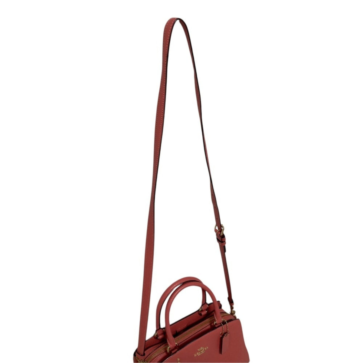 Coach Pink Leather Handbag (Pre-Owned)