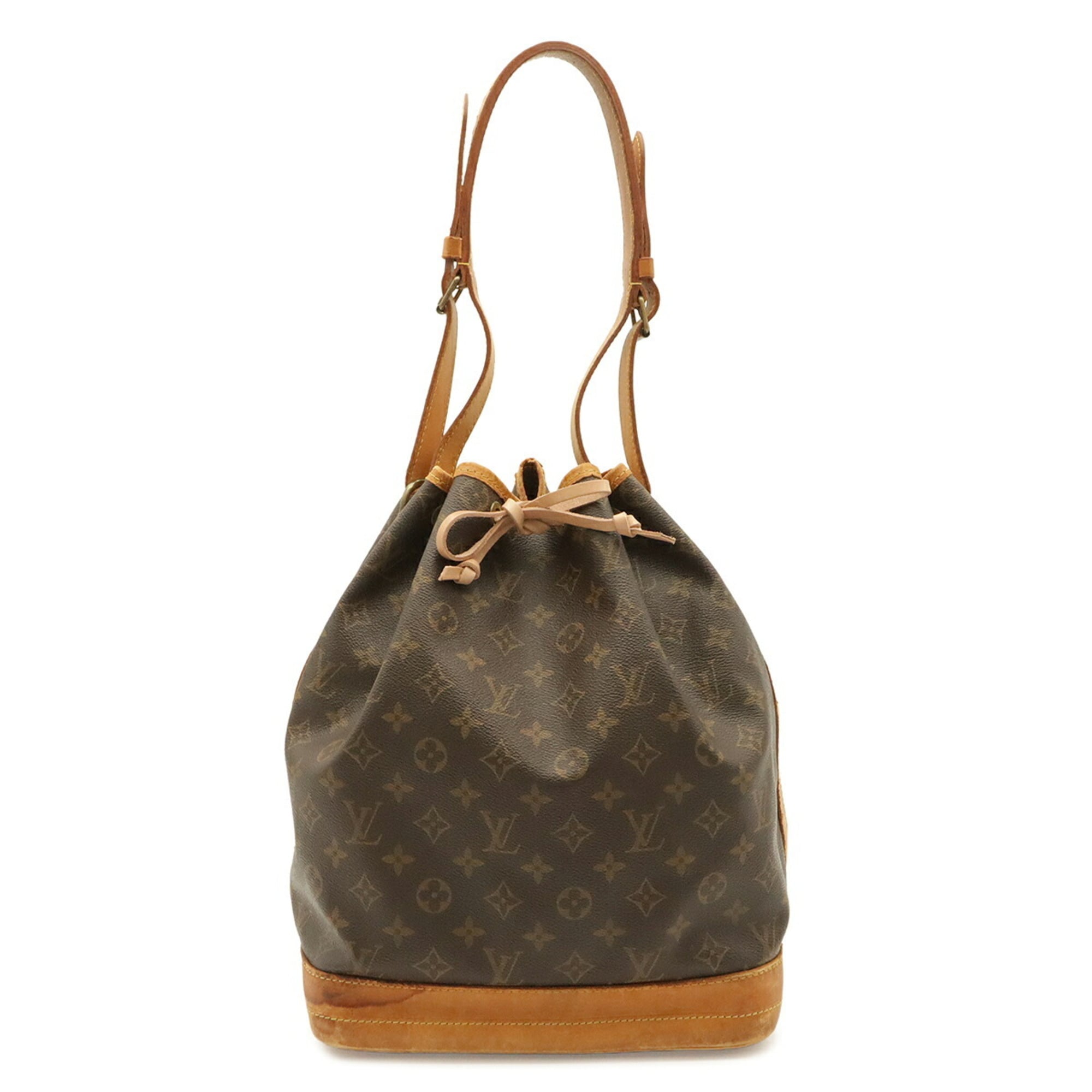 Louis Vuitton Brown Monogram Canvas Shoulder Bag (Pre-Owned)