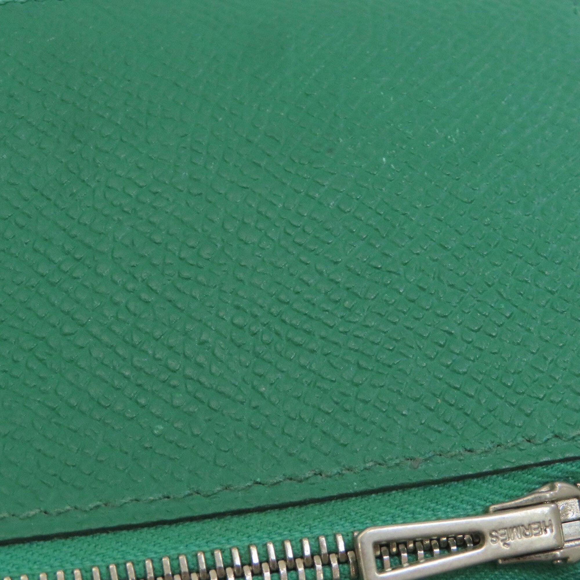 Hermes Green Epsom Leather Wallet (Bi-Fold) (Pre-Owned)