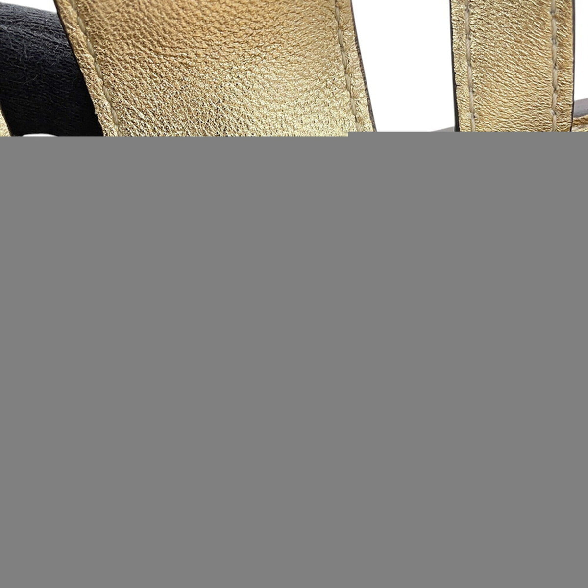 Jimmy Choo Gold Rhinestone Leather Handbag Shoulder Bag (Pre-Owned)