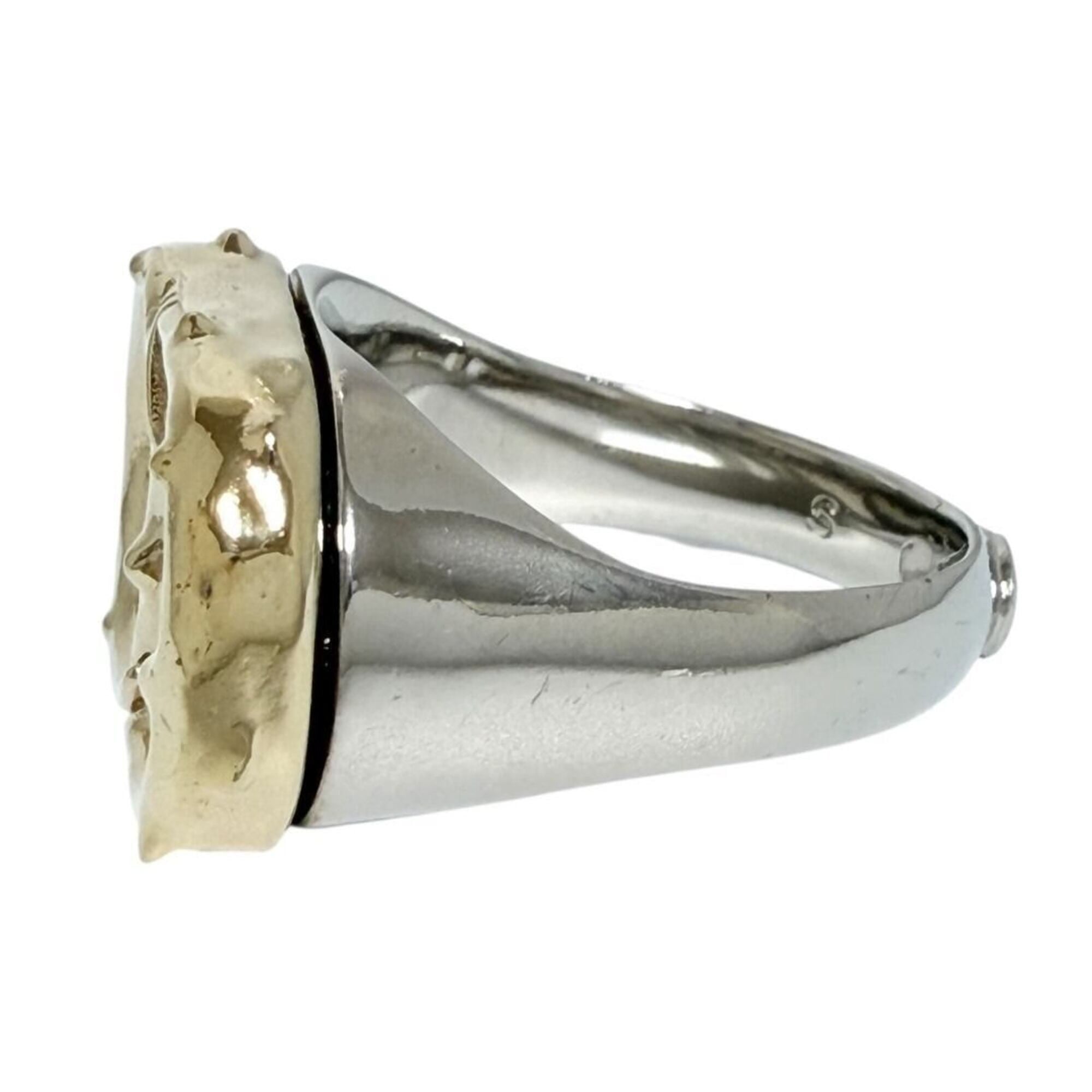 Christian Dior Metal Band Ring (Pre-Owned)