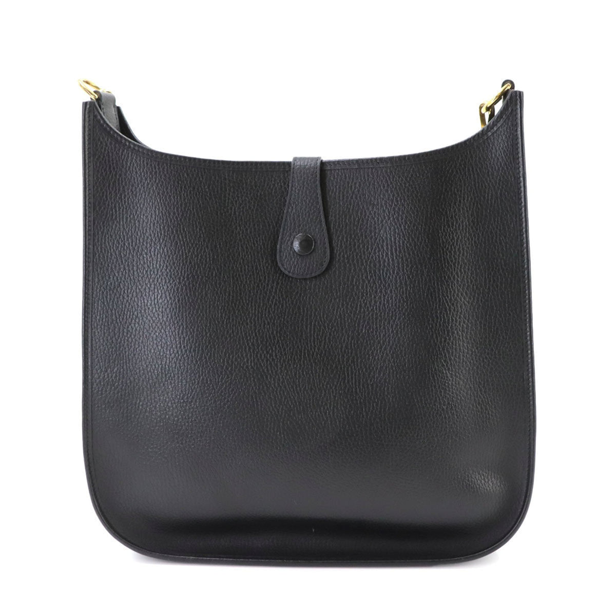 Hermes Black Ardennes Leather Handbag Shoulder Bag (Pre-Owned)